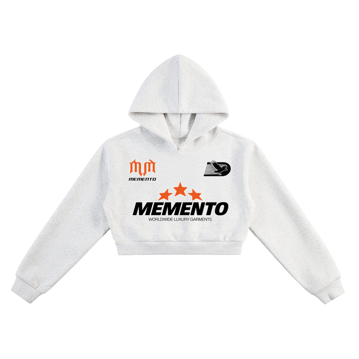 MM Star Essential Cropped Hoodie