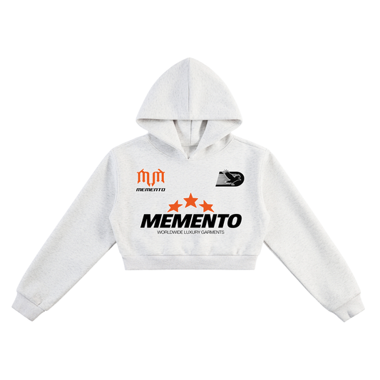 MM Star Essential Cropped Hoodie
