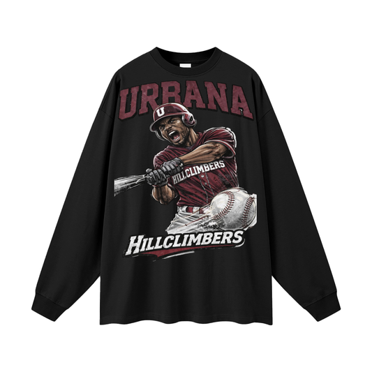 Urbana 1 Oversized Unisex Long Sleeve T-Shirt - Memento Mori Clothing