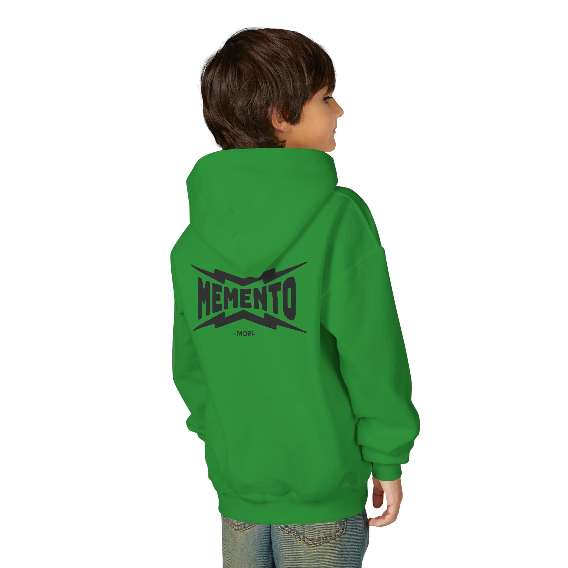 Kids Memento Ravens Hoodie — Youth Hooded Sweatshirt - Memento Mori Clothing