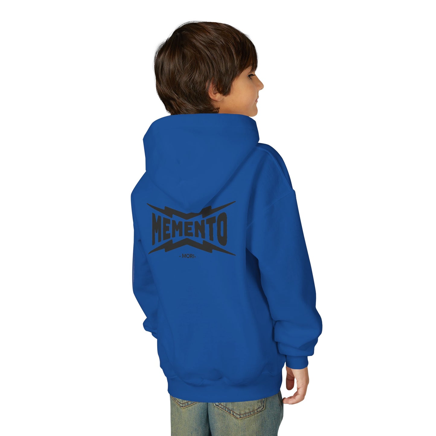 Kids Memento Ravens Hoodie — Youth Hooded Sweatshirt - Memento Mori Clothing