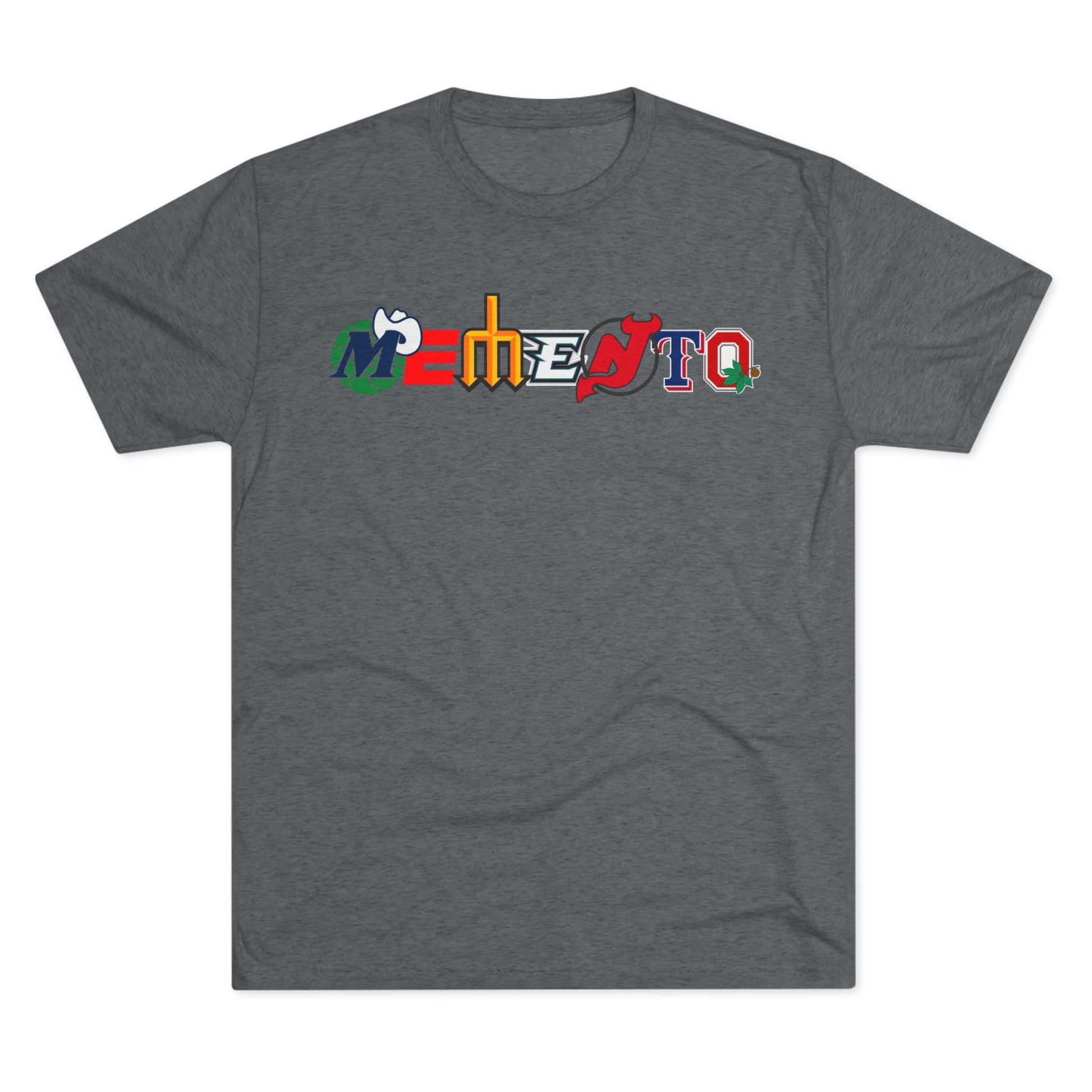 Logos Tri-Blend Crew Tee - Fun Graphic Design for Everyday Wear - Memento Mori Clothing