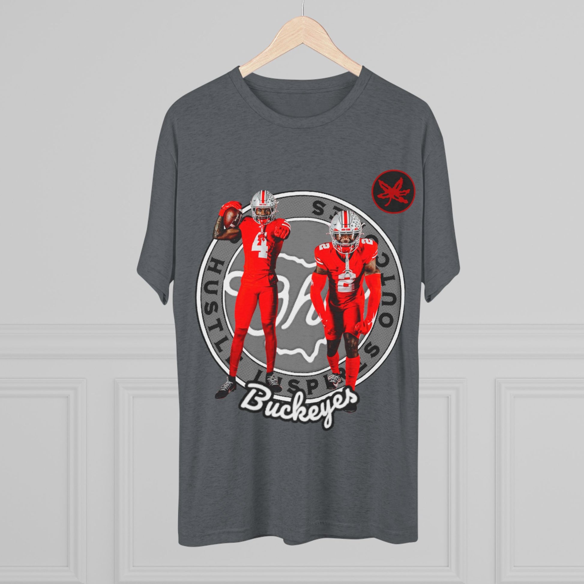 Buckeyes Unisex Tri-Blend T-shirt - Memento Mori Clothing