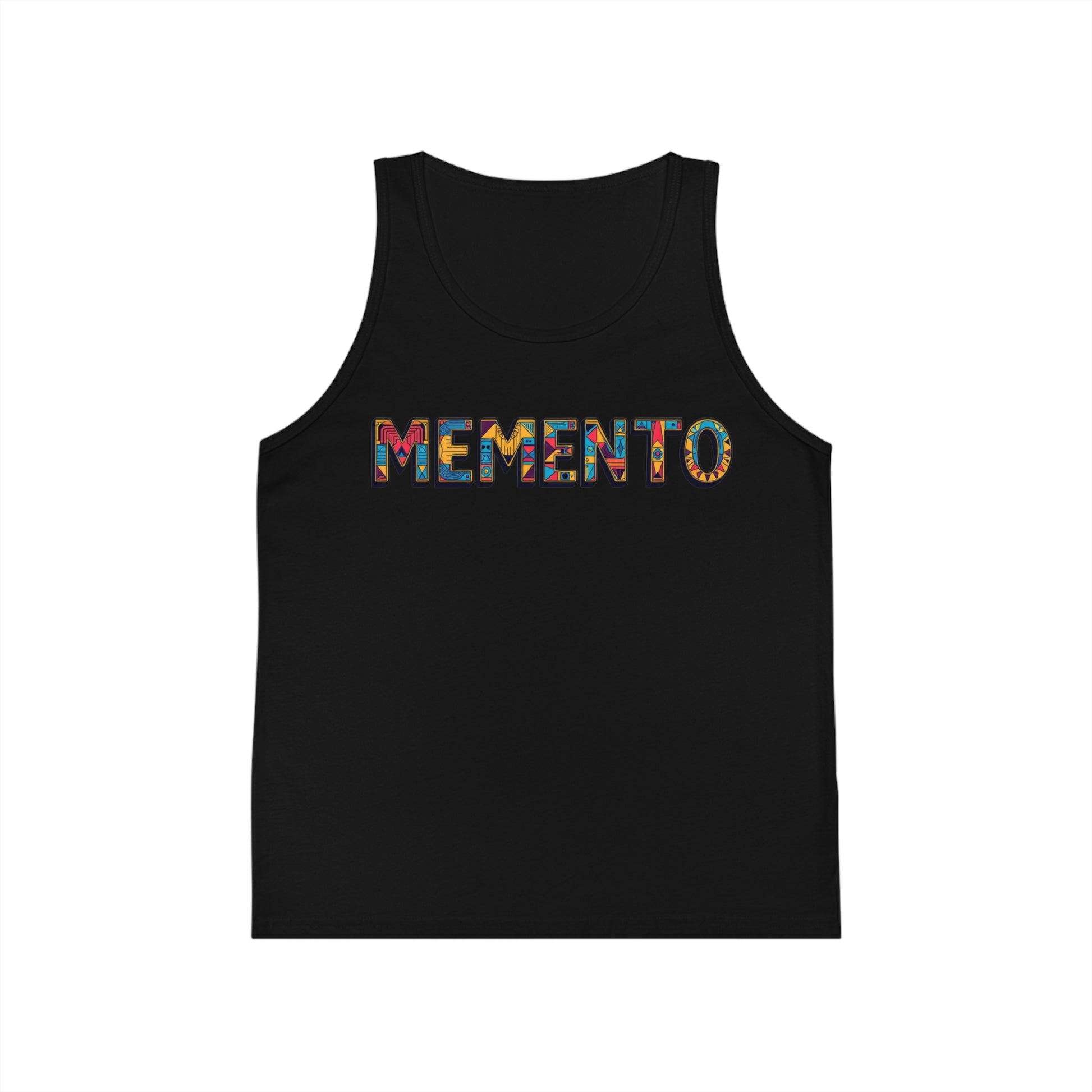 Colorful 'Memento' Kid's Jersey Tank Top - Memento Mori Clothing
