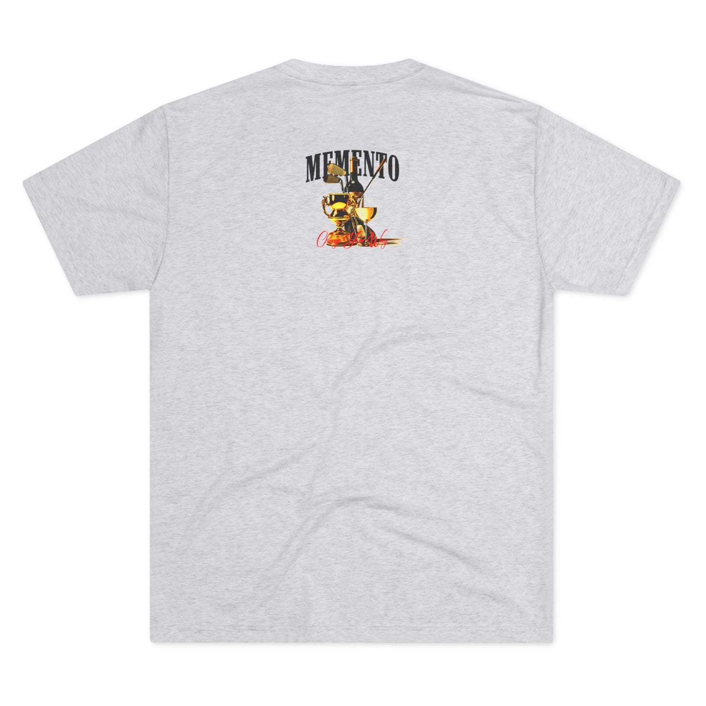 Golf Memento Members Club Vintage Retro Stripe T‑Shirt - Memento Mori Clothing