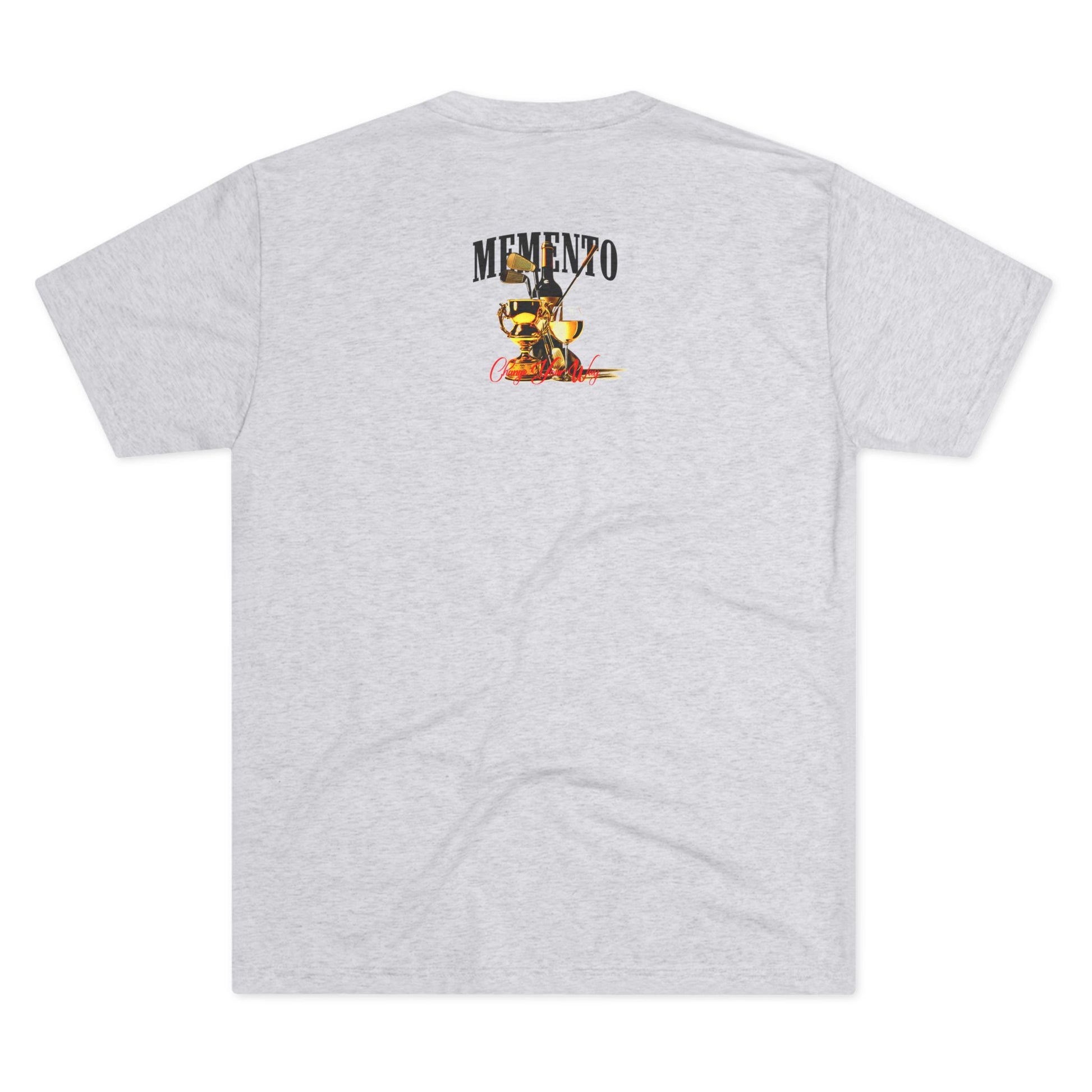 Golf Memento Members Club Vintage Retro Stripe T‑Shirt - Memento Mori Clothing