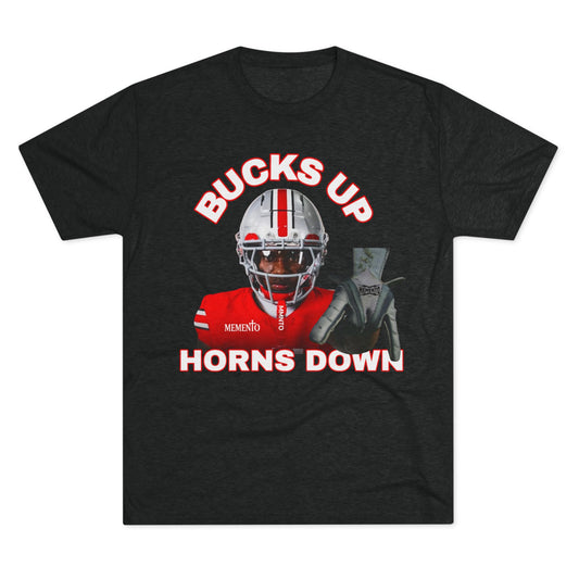 Bucks Up, Horns Down Game Day Shirt - Memento Mori Clothing