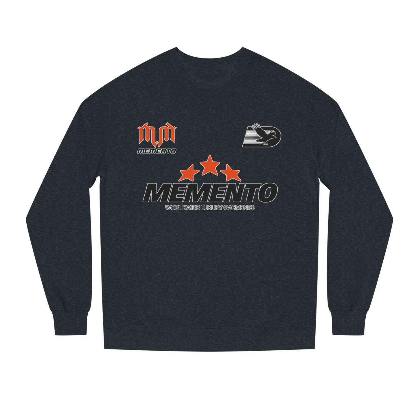 Memento Logo Crewneck Sweatshirt — Star Emblem