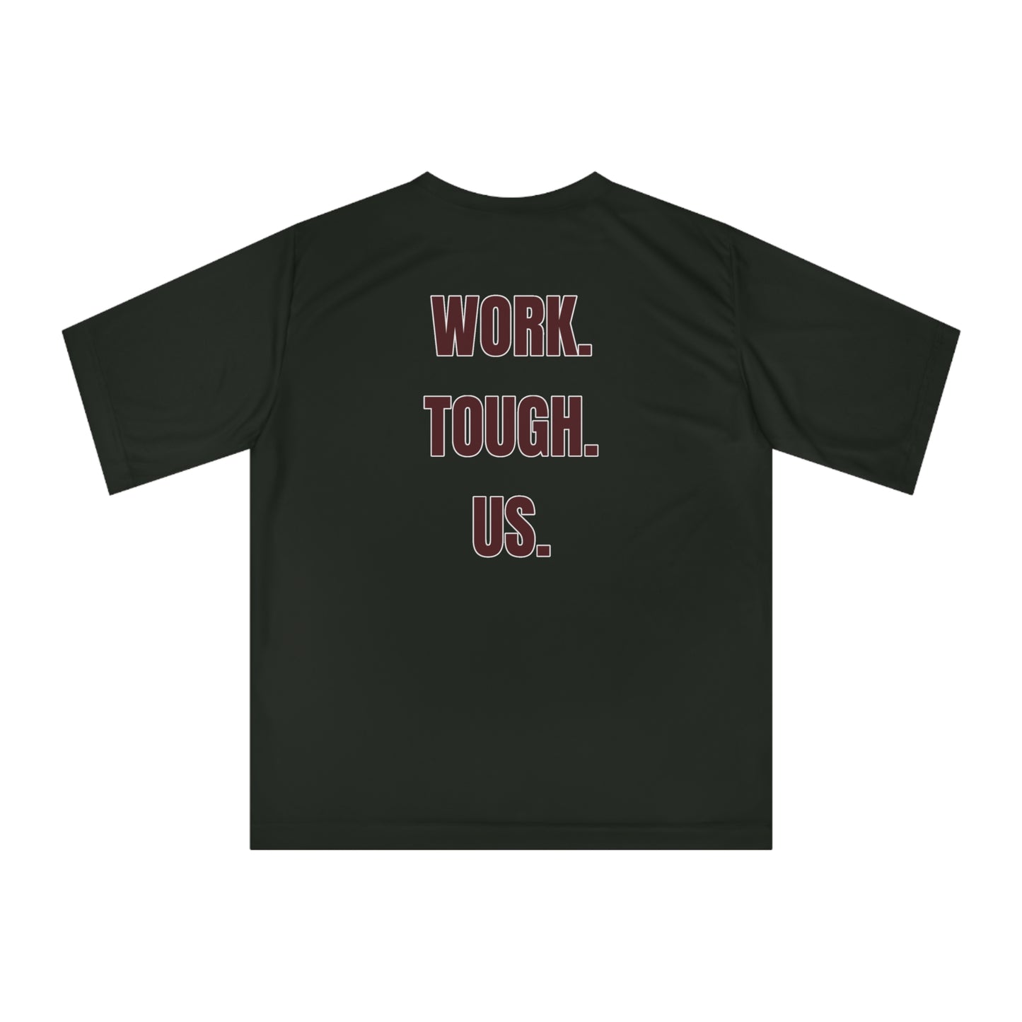 Urbana Performance Tee — "WORK. TOUGH. US." Athletic Tech Shirt - Memento Mori Clothing