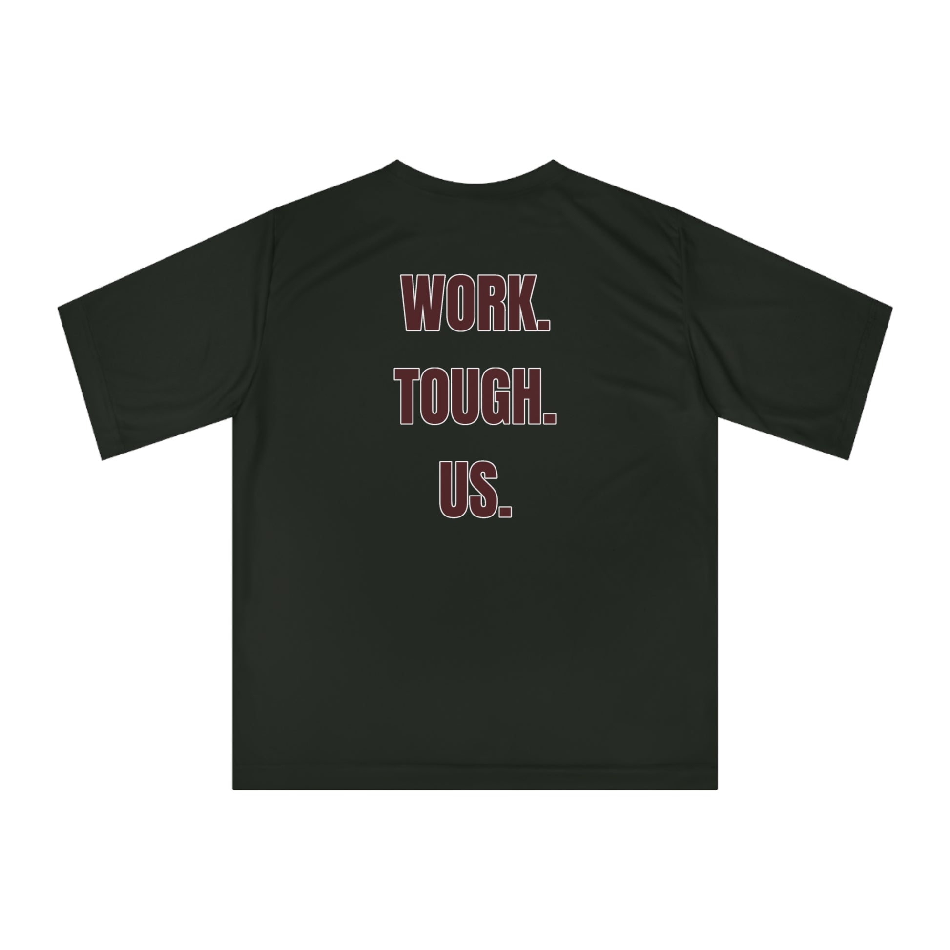 Urbana Performance Tee — "WORK. TOUGH. US." Athletic Tech Shirt - Memento Mori Clothing