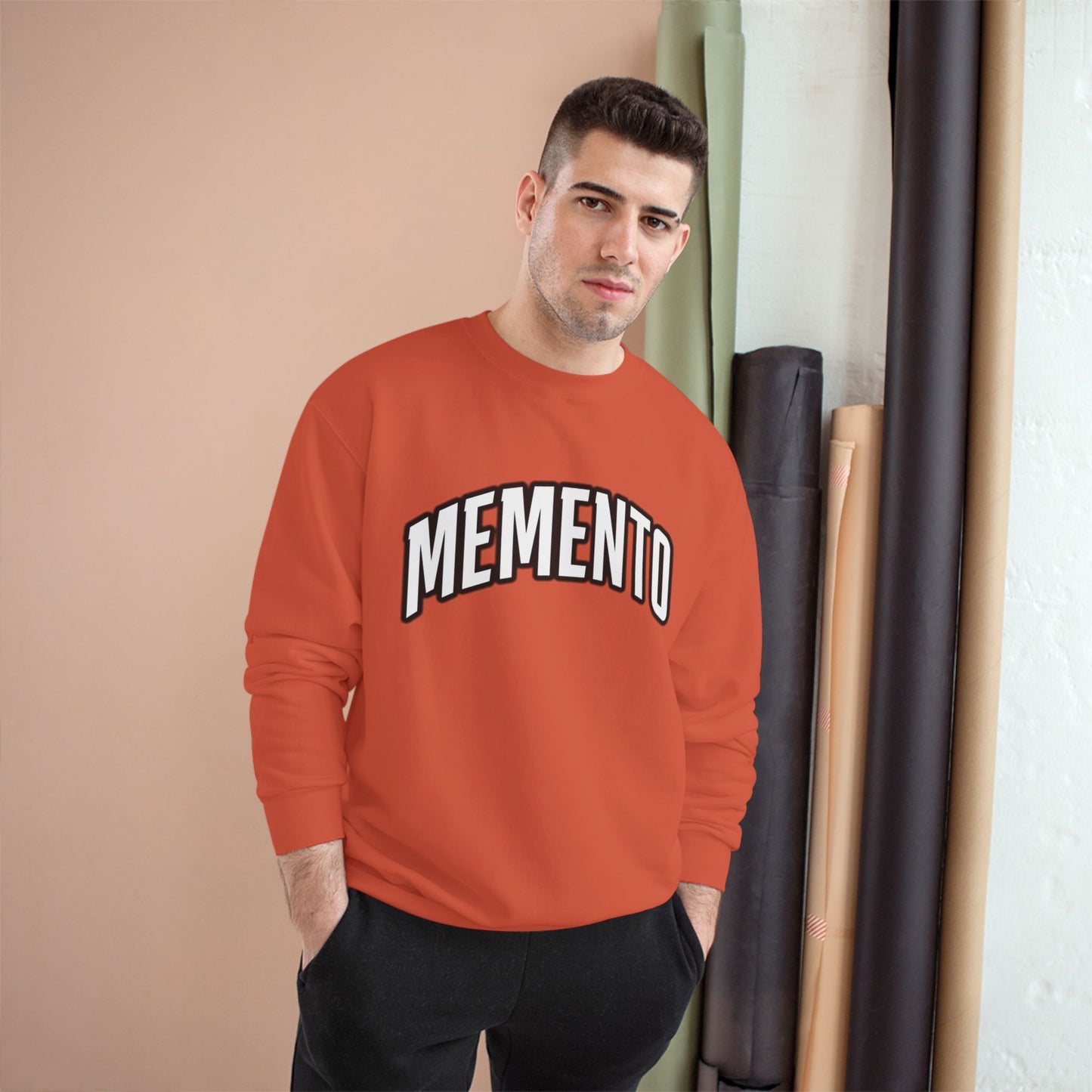 Champion Crewneck Sweatshirt — Memento Essential Everyday Comfy Pullover