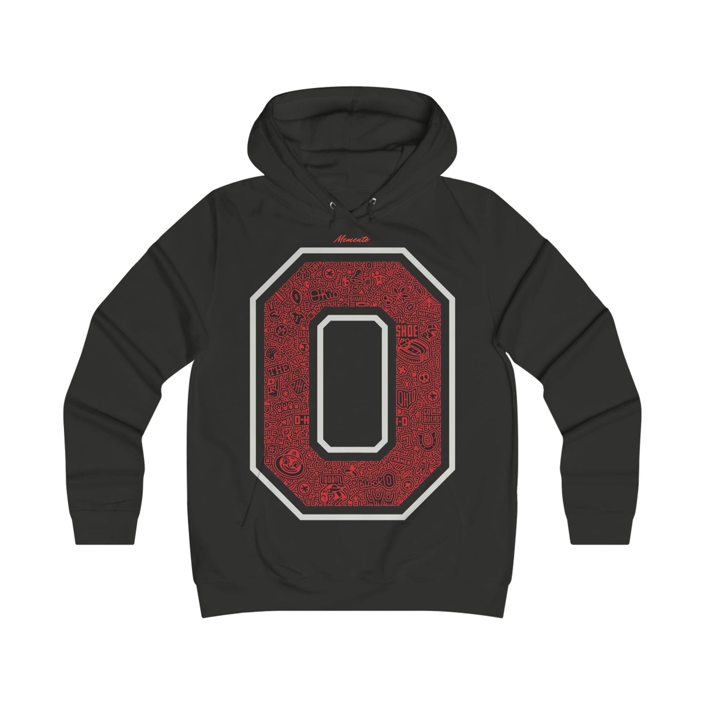 College Big O Hoodie — Femme Girlie Ohio O Letter Sweatshirt