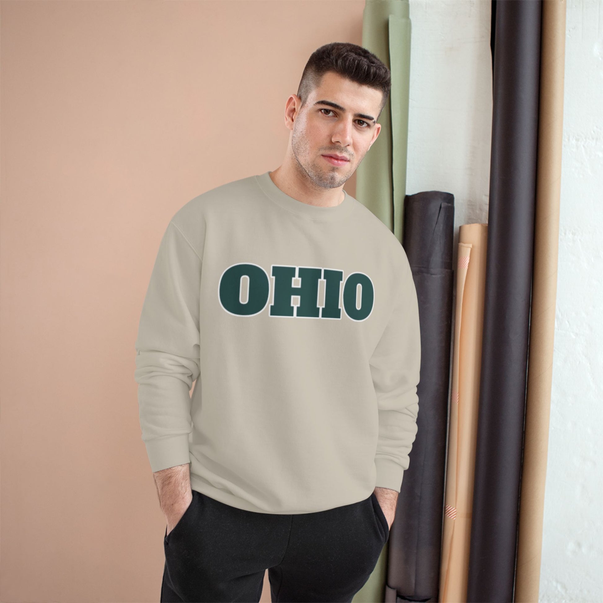 O-H-I-O Champion Sweatshirt - Memento Mori Clothing