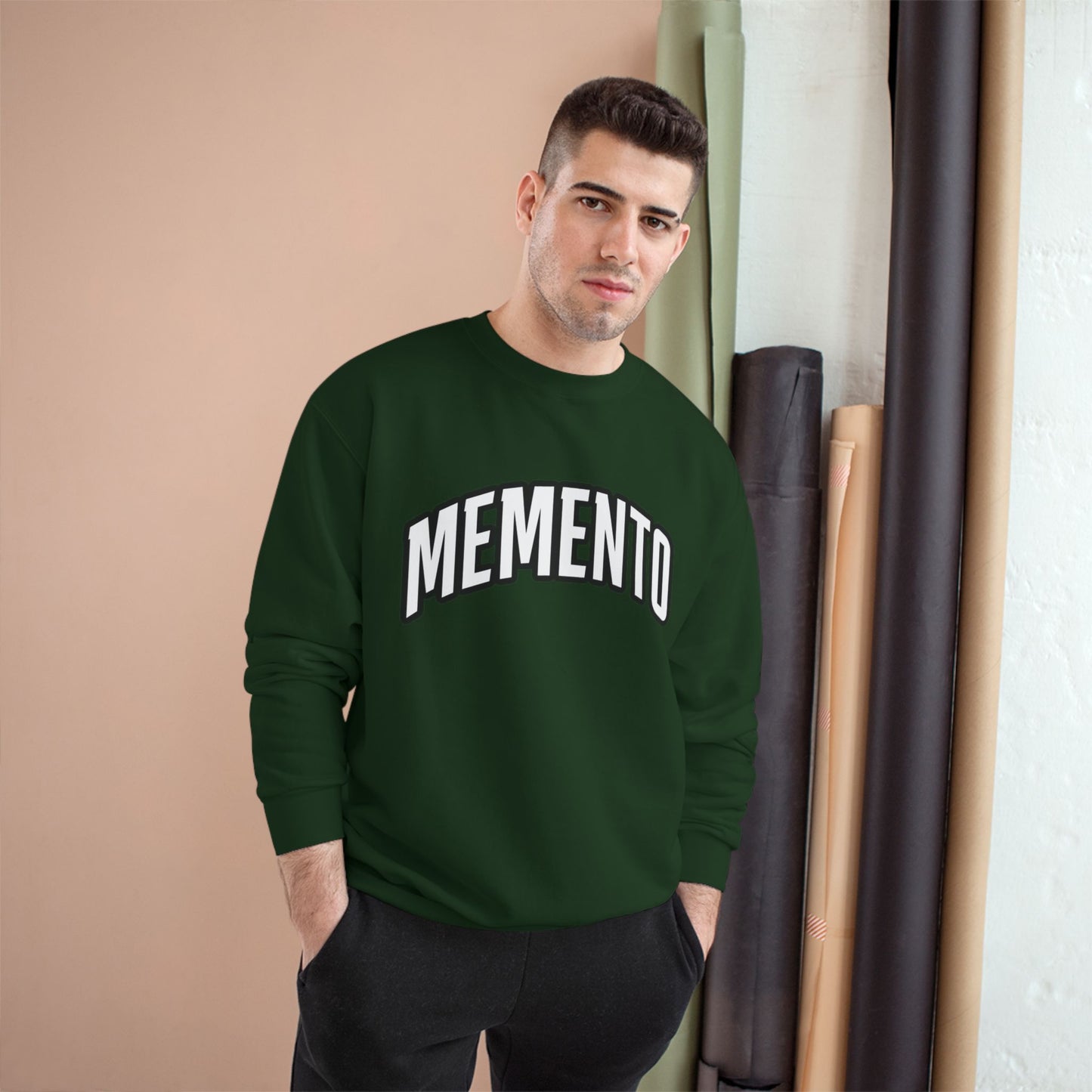 Champion Crewneck Sweatshirt — Memento Essential Everyday Comfy Pullover