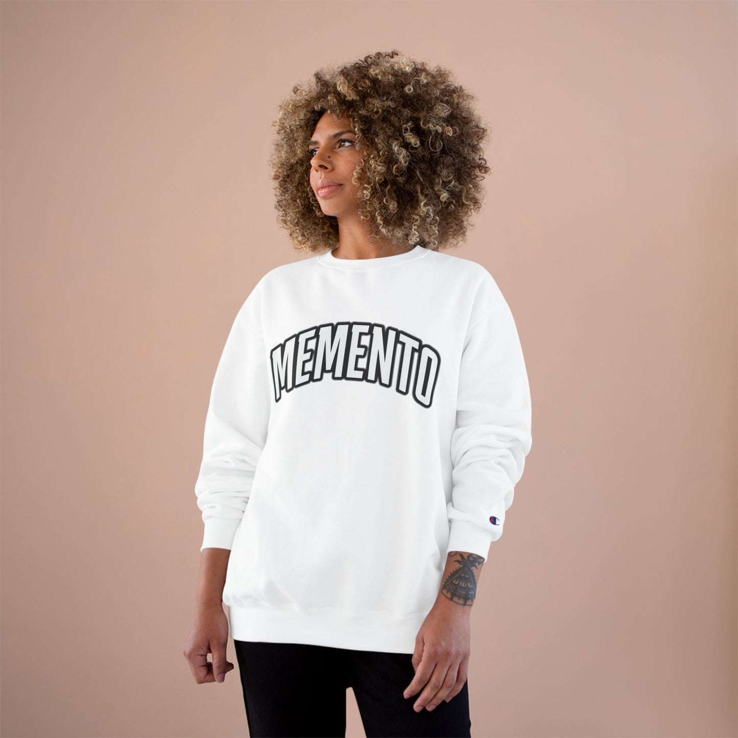 Champion Crewneck Sweatshirt — Memento Essential Everyday Comfy Pullover