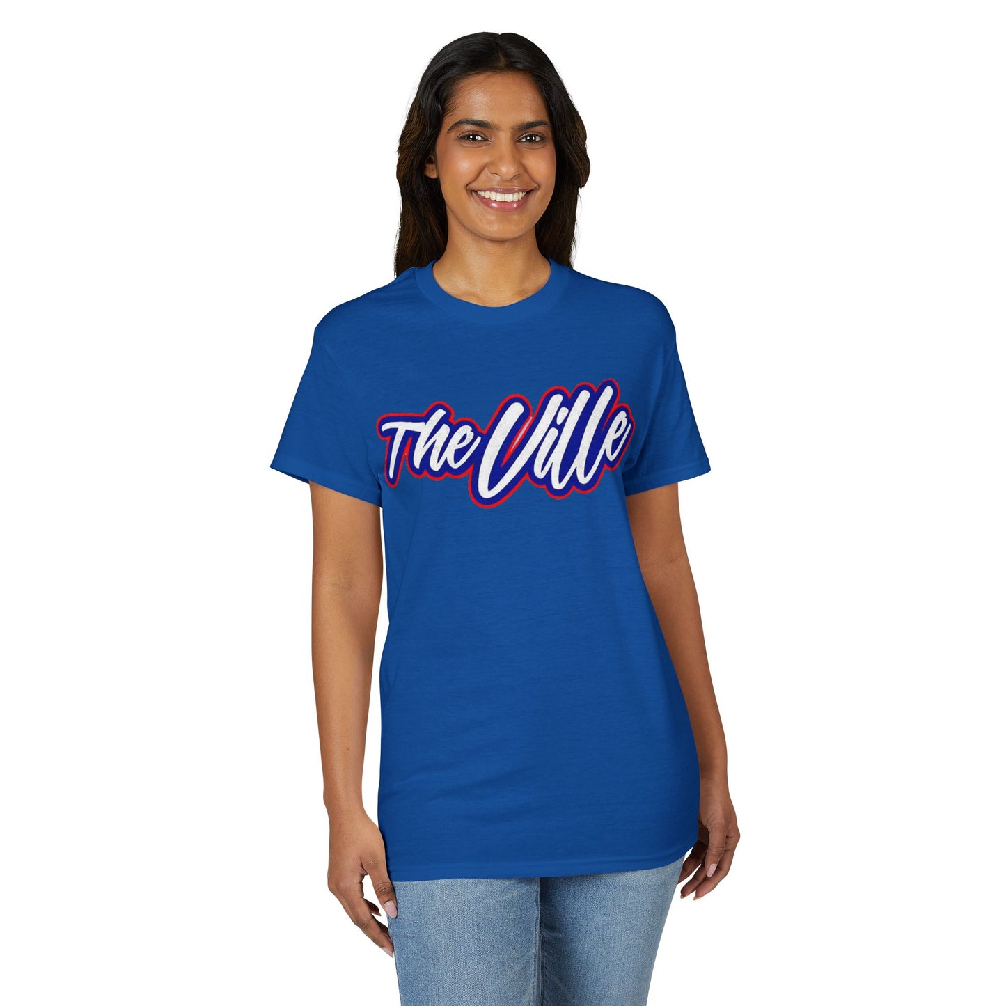 The Ville Script T-Shirt — Retro Athletic Graphic Tee