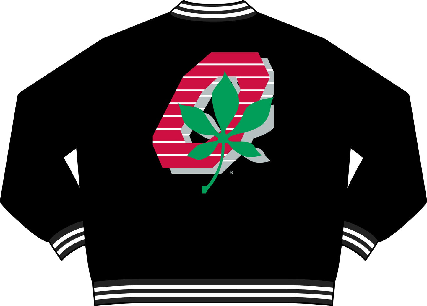 Retro Bucks Varsity Bomber Jacket