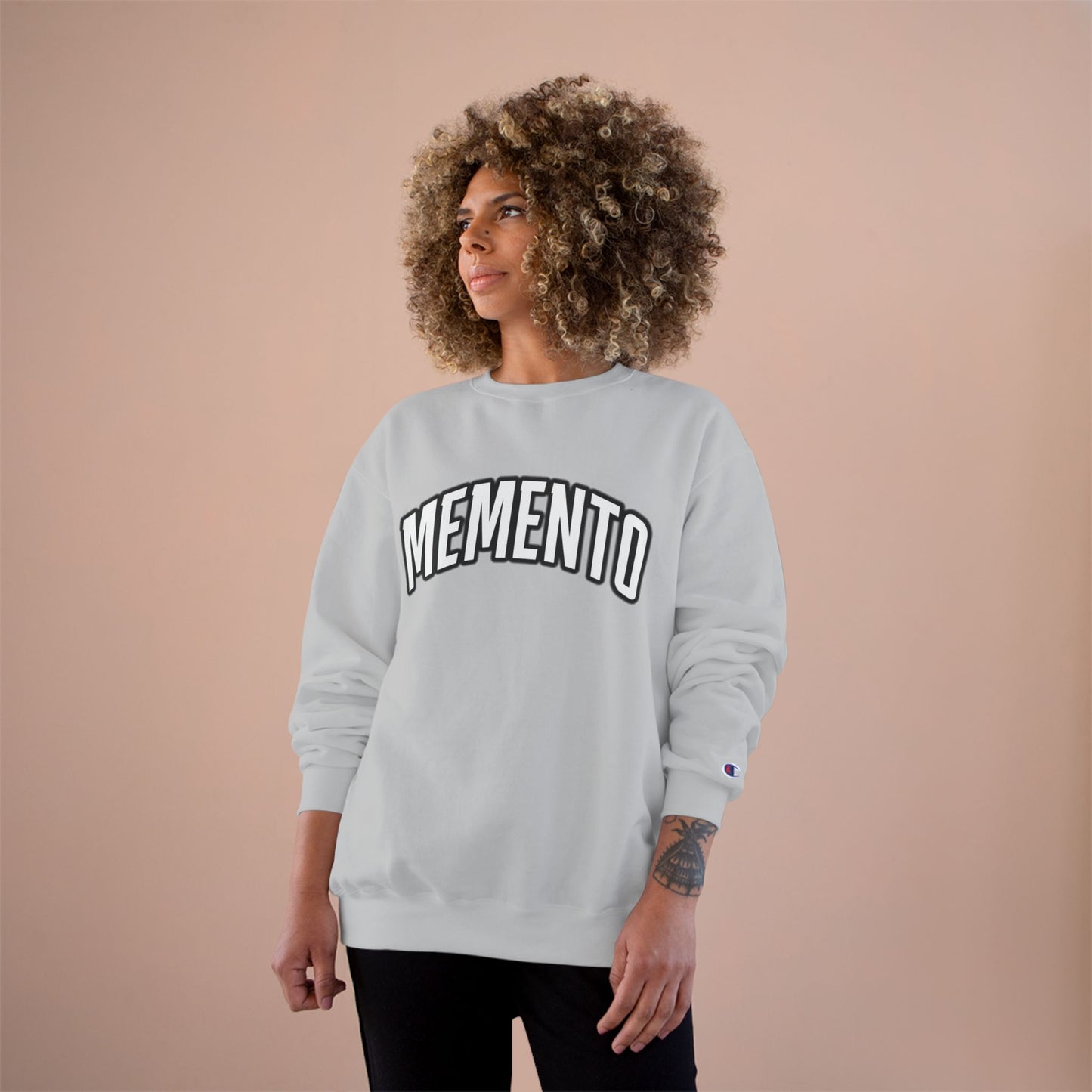 Champion Crewneck Sweatshirt — Memento Essential Everyday Comfy Pullover