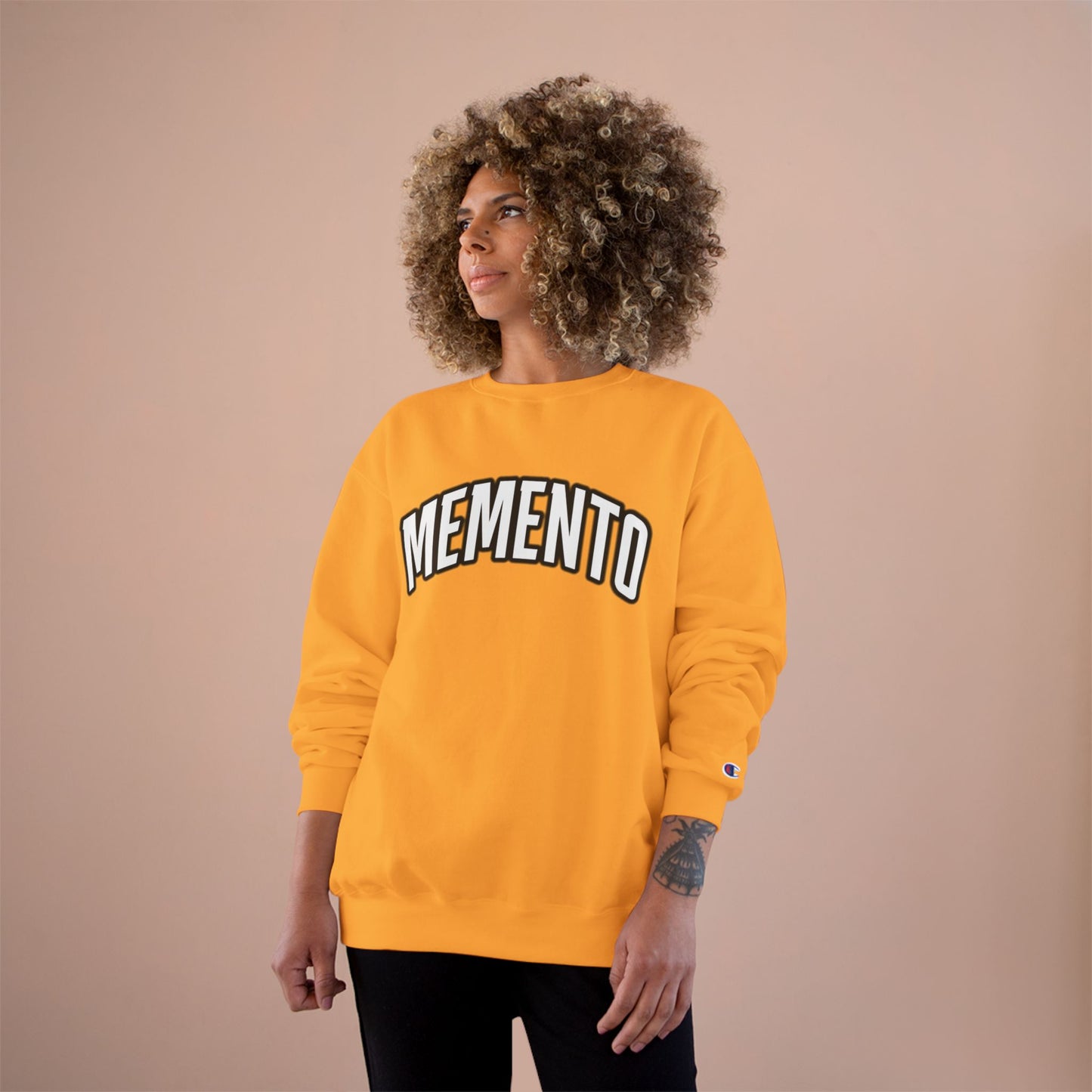 Champion Crewneck Sweatshirt — Memento Essential Everyday Comfy Pullover