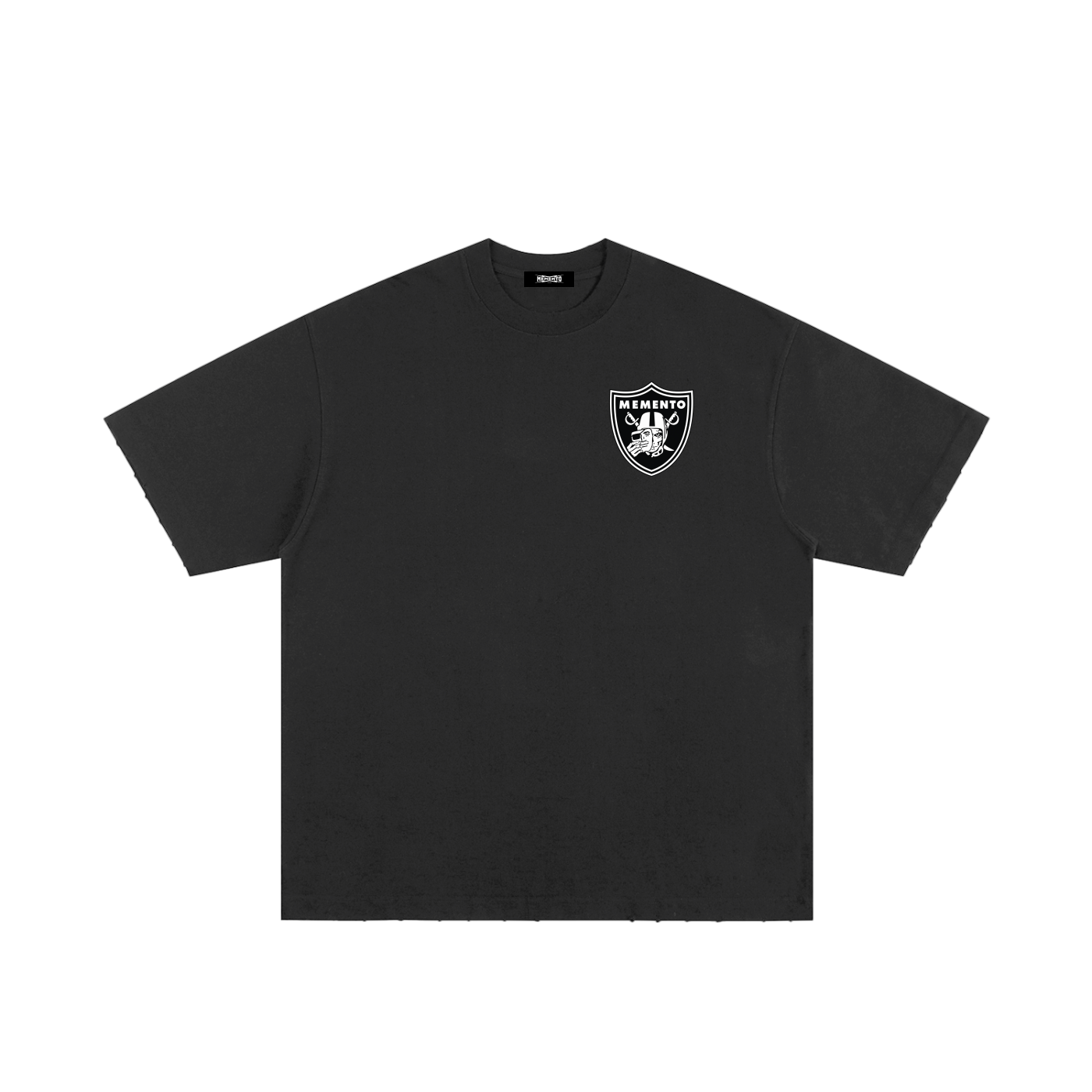 Heavyweight Hand-frayed T-Shirt - Memento Mori Clothing