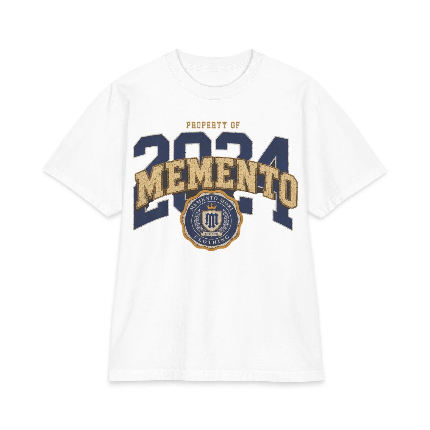 Memento 2024 Tribute T‑Shirt — "Property of 2024" Commemorative Tee