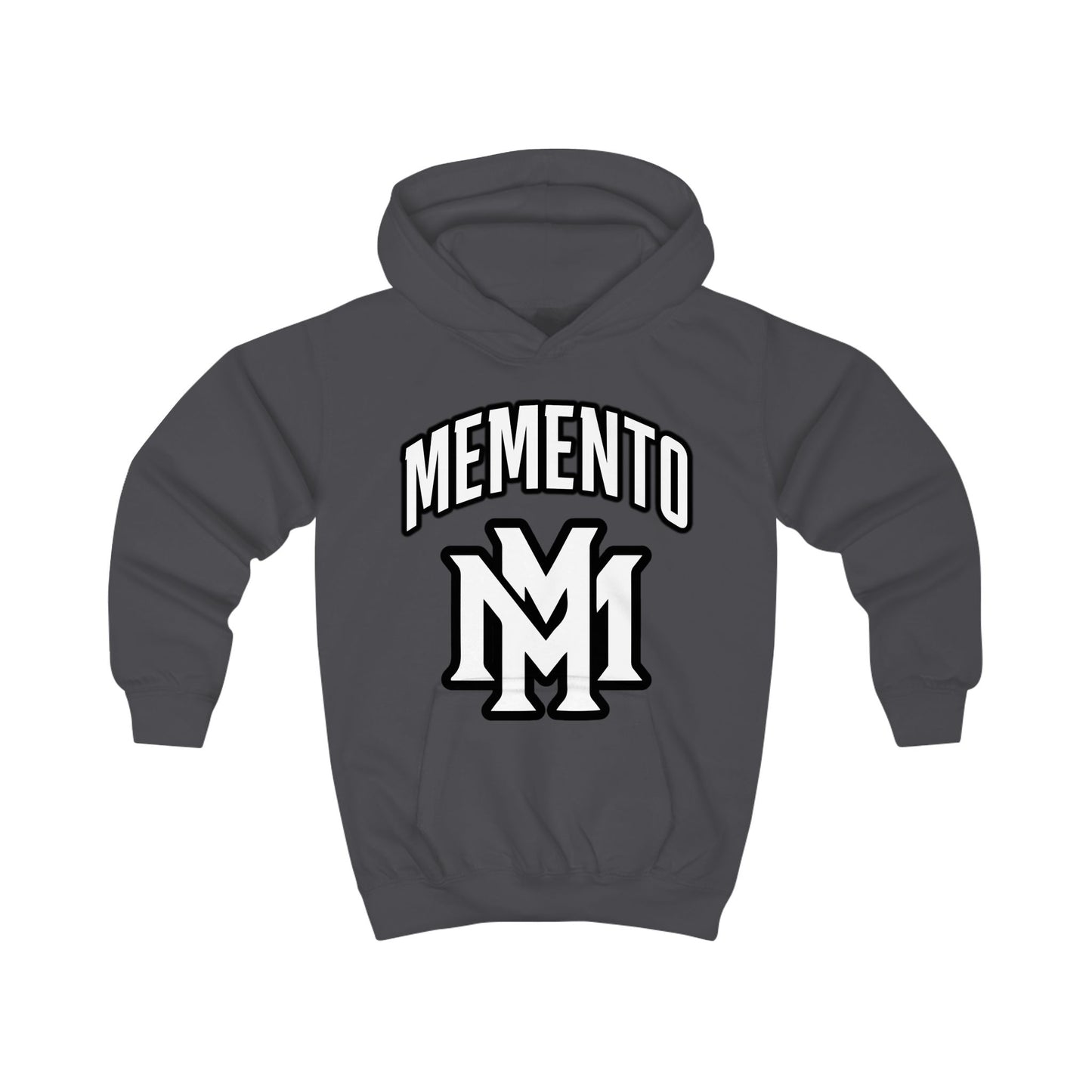 Kids Hoodie - Memento Ravens Big Logo - Memento Mori Clothing