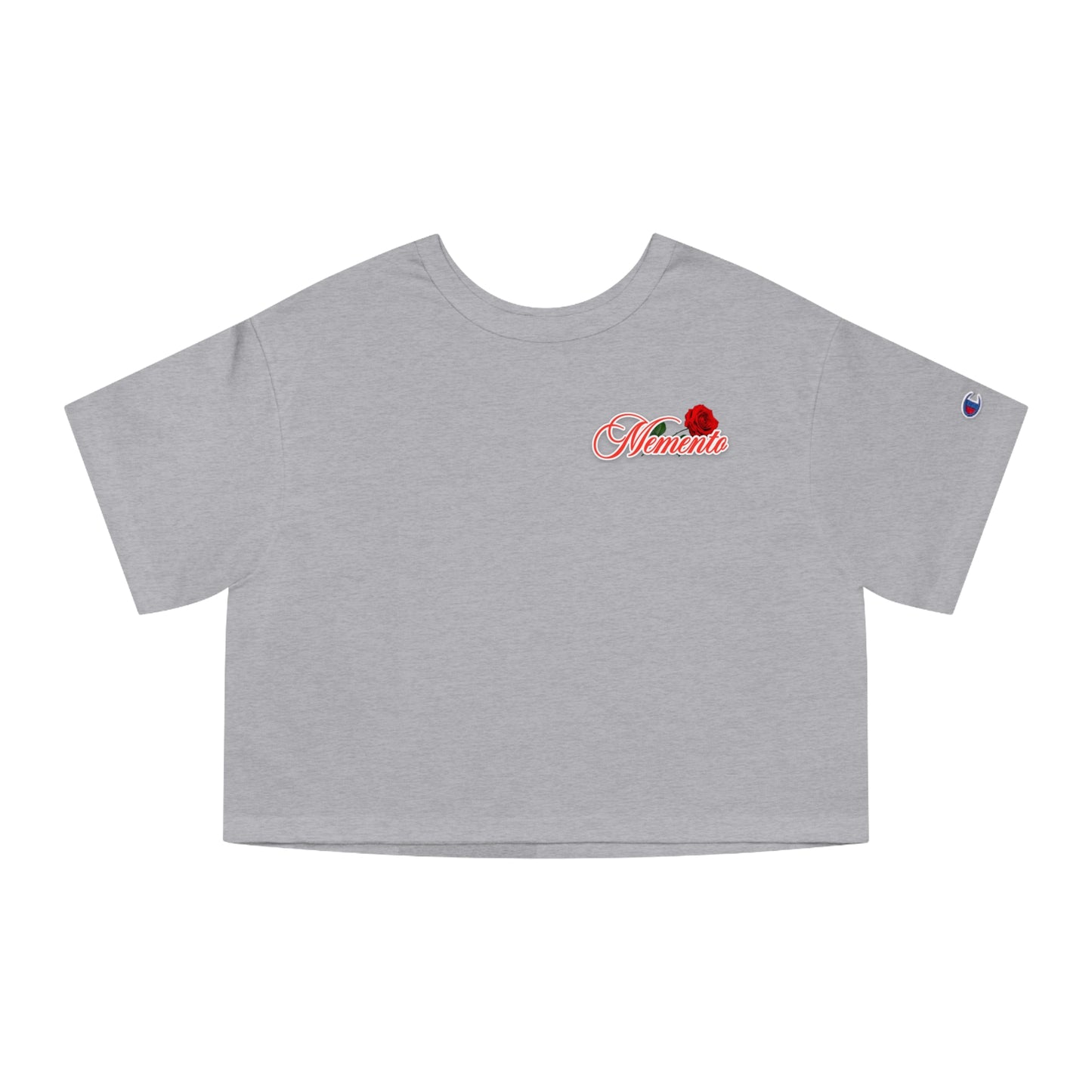 BYS Champion Women's Heritage Cropped T-Shirt - Memento Mori Clothing