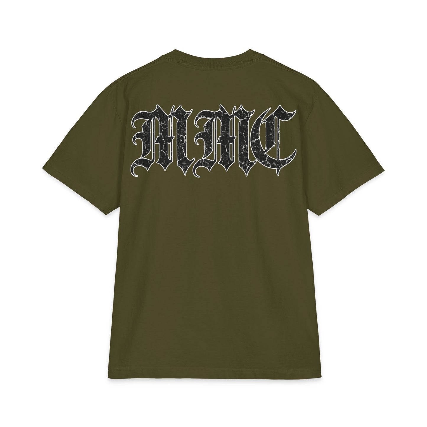 Memento Gothic Tee — 'MEMENTO' Front & MMC Back Graphic T-Shirt