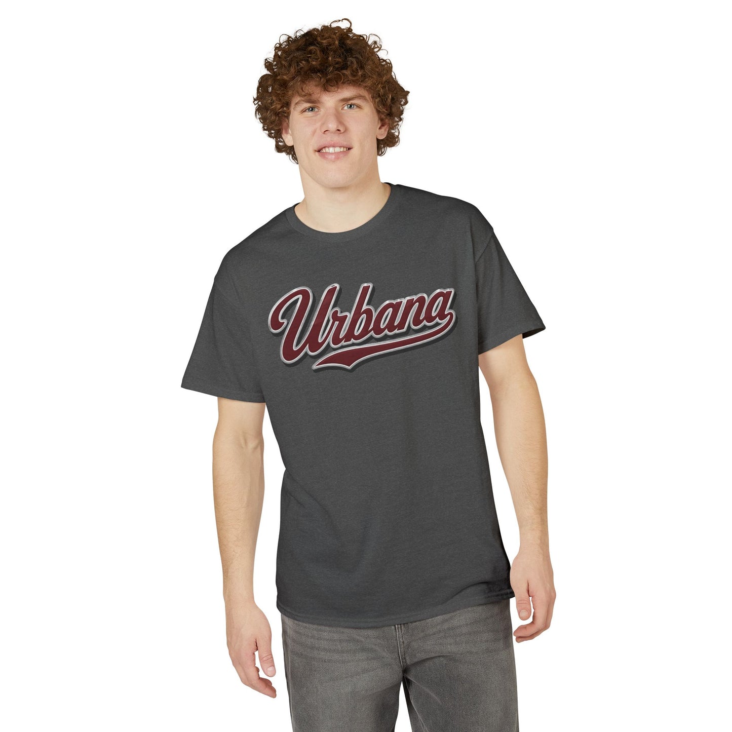 Urbana Script T-Shirt — Vintage Athletic Graphic Tee