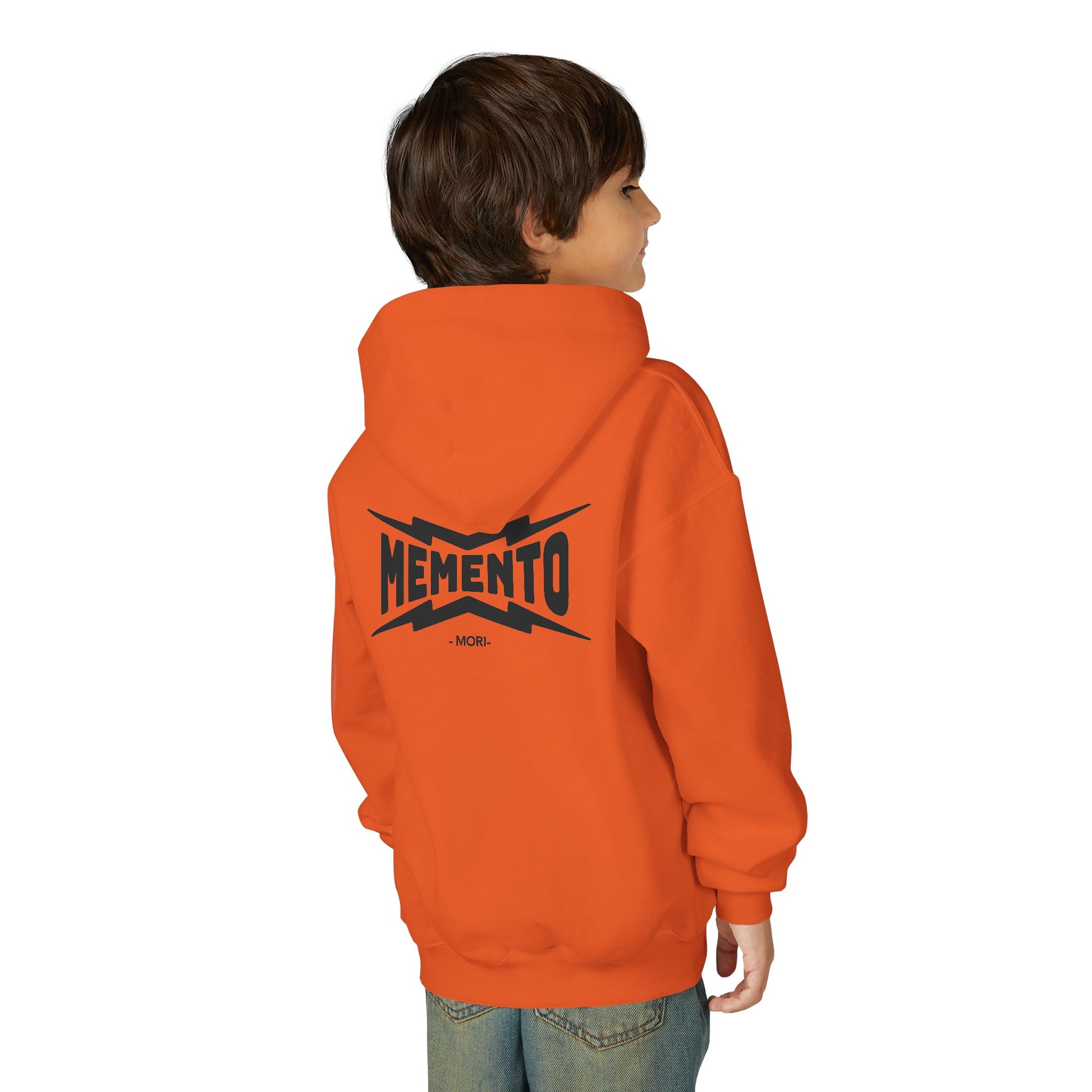 Kids Memento Ravens Hoodie — Youth Hooded Sweatshirt - Memento Mori Clothing