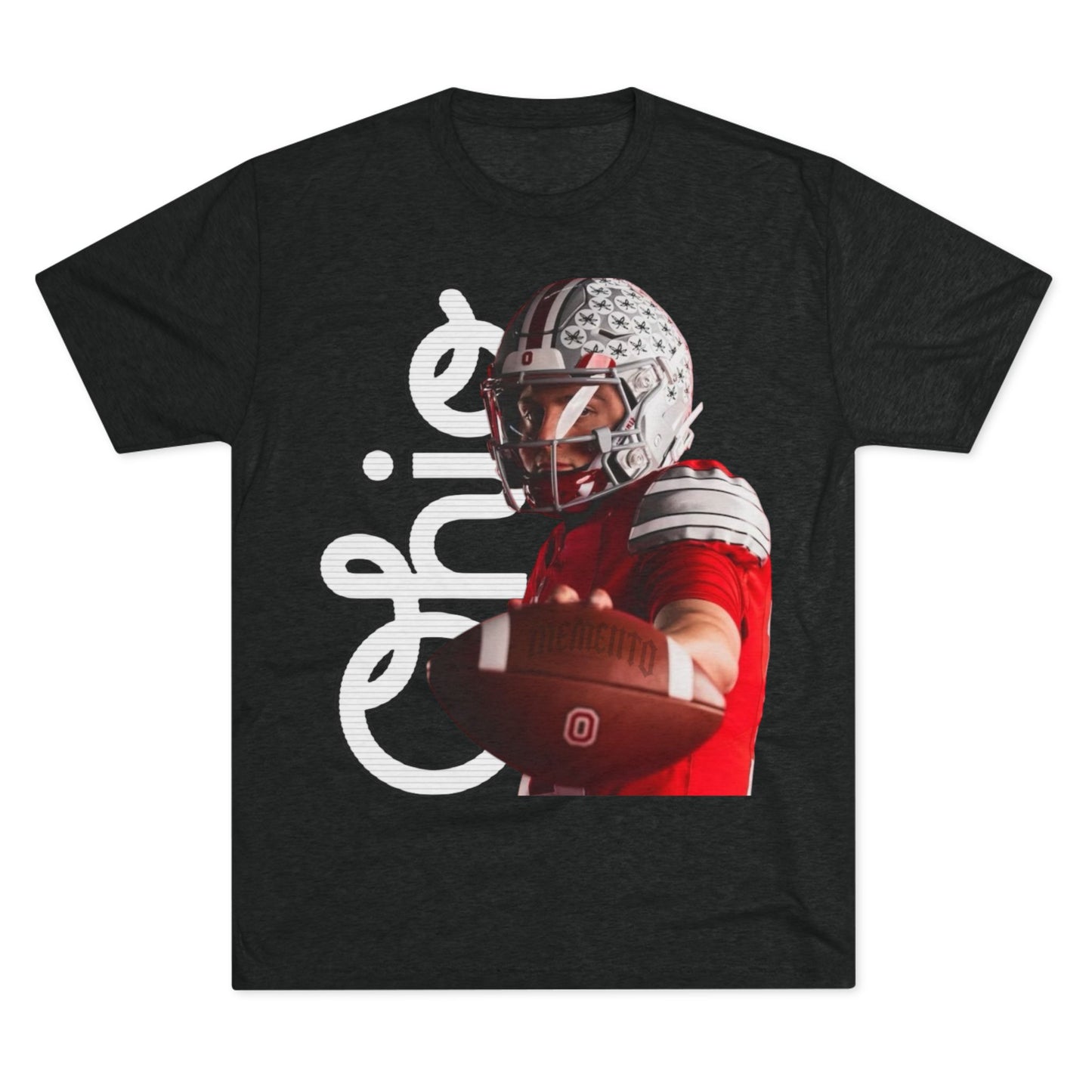 Ohio State Football Tri-blend T‑Shirt