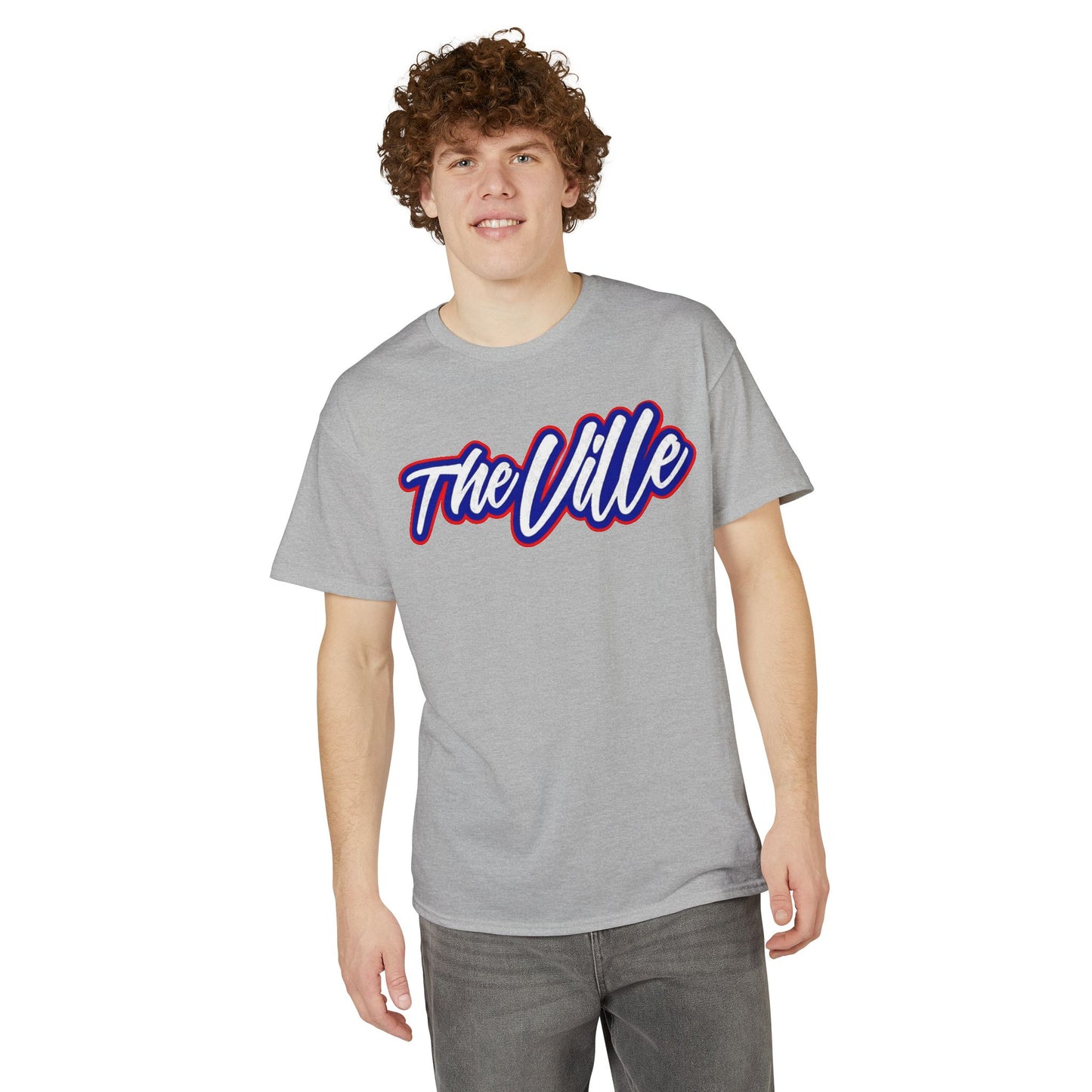 The Ville Script T-Shirt — Retro Athletic Graphic Tee