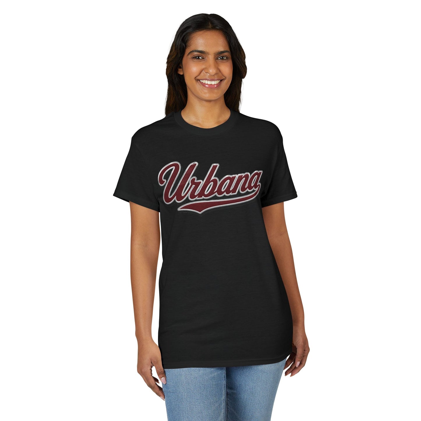 Urbana Script T-Shirt — Vintage Athletic Graphic Tee