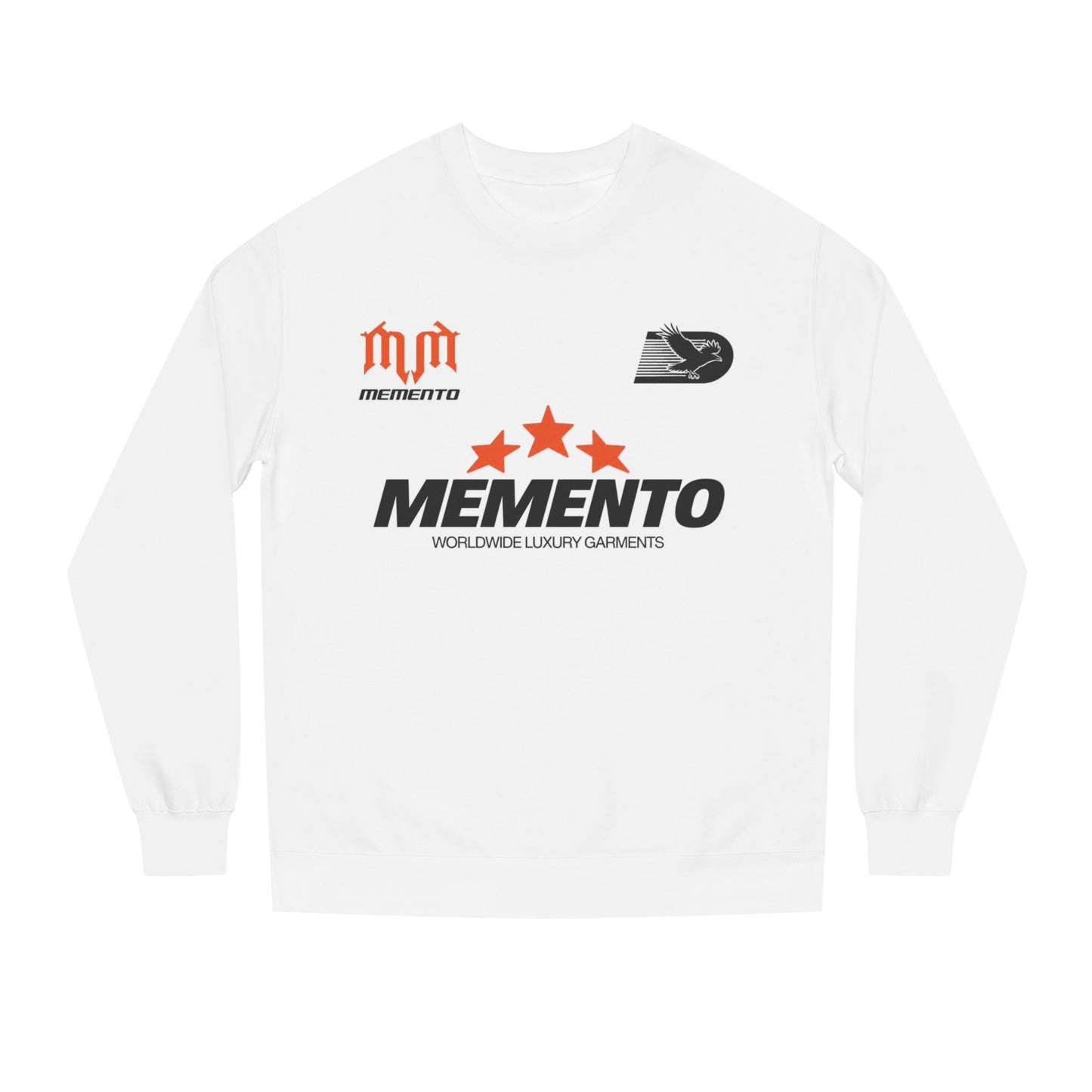 Memento Logo Crewneck Sweatshirt — Star Emblem