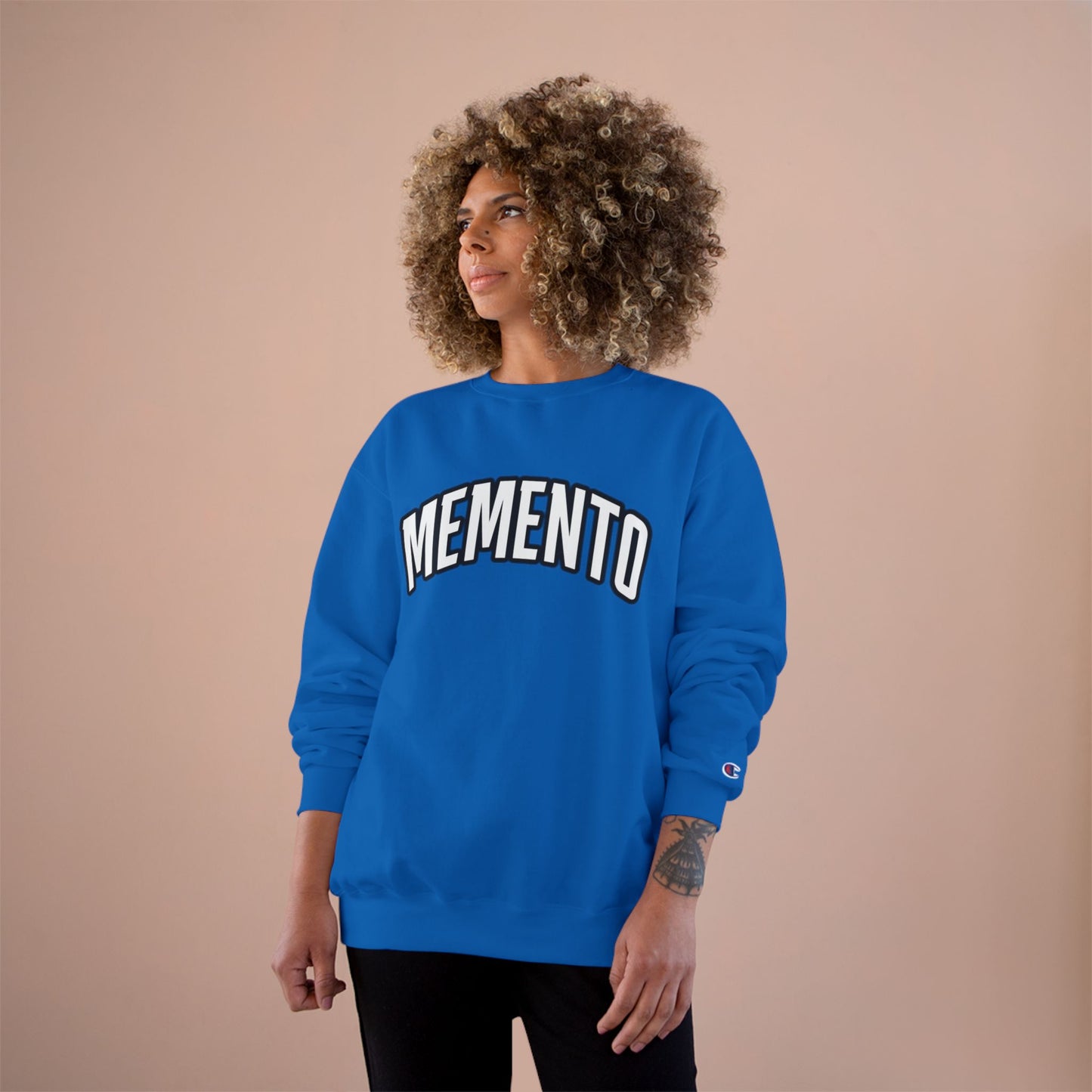 Champion Crewneck Sweatshirt — Memento Essential Everyday Comfy Pullover