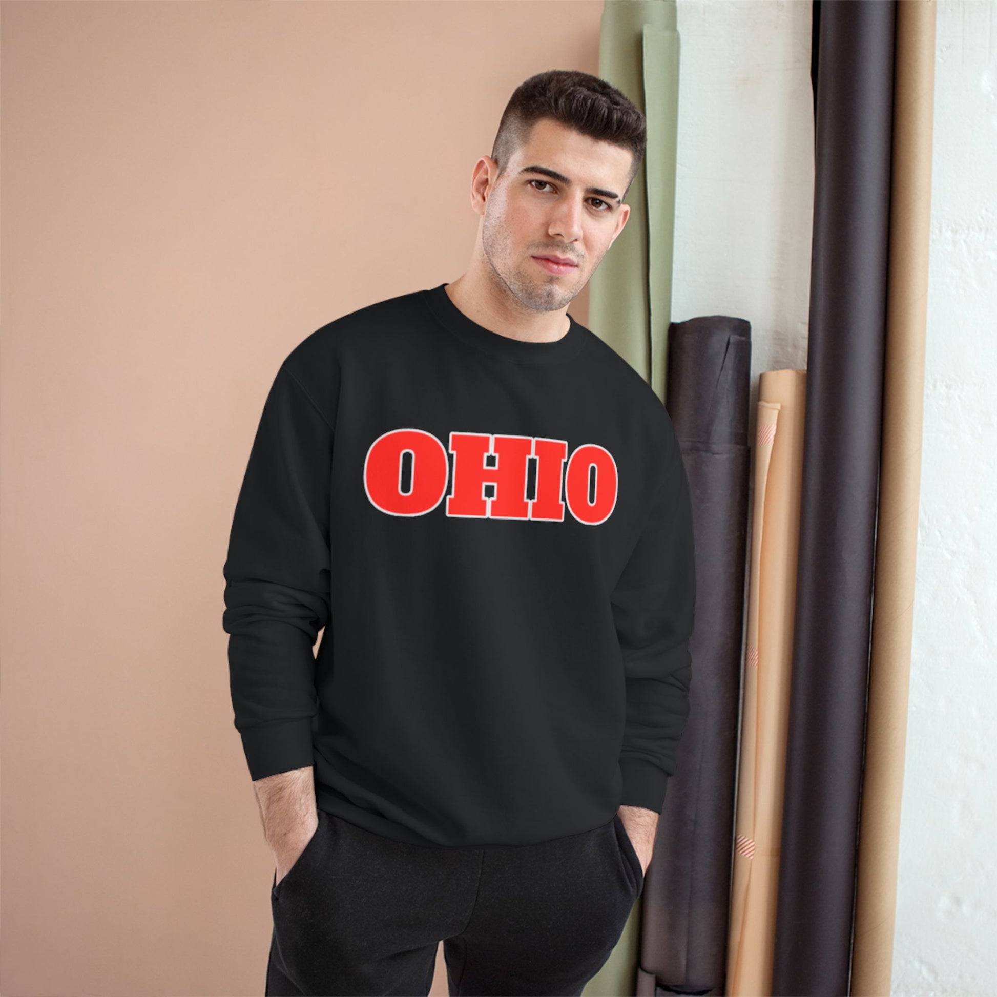 O-H-I-O Champion Sweatshirt - Memento Mori Clothing