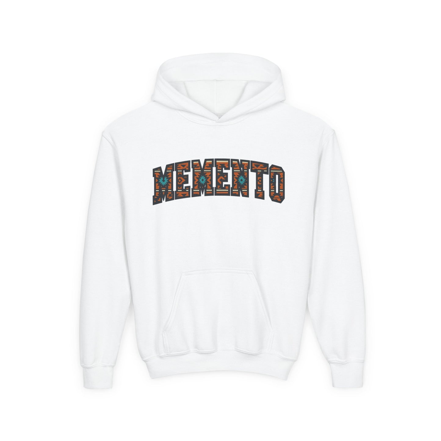 Kids Aztec Print Hoodie — Youth Aztec Pattern Pullover - Memento Mori Clothing