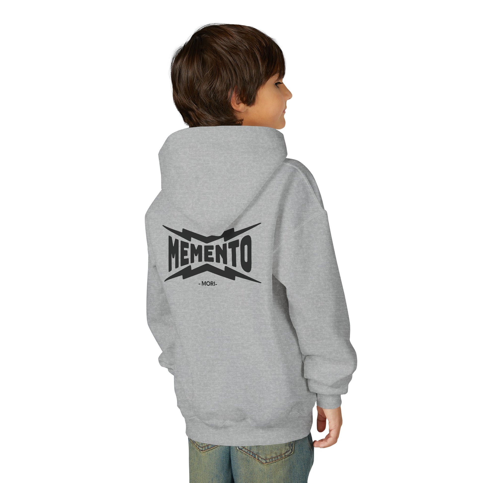 Kids Memento Ravens Hoodie — Youth Hooded Sweatshirt - Memento Mori Clothing