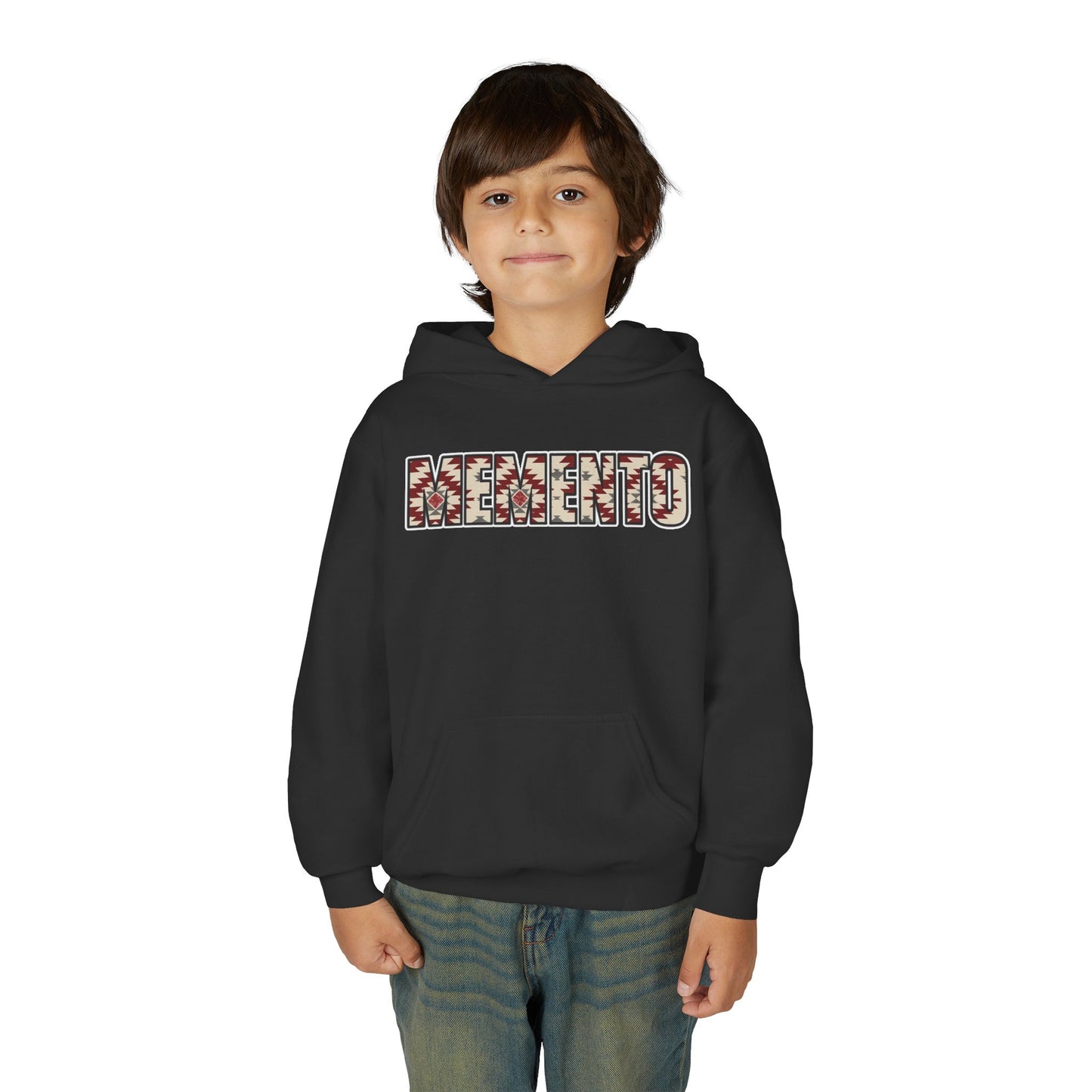 "MEMENTO" Aztec Logo Pullover - Memento Mori Clothing