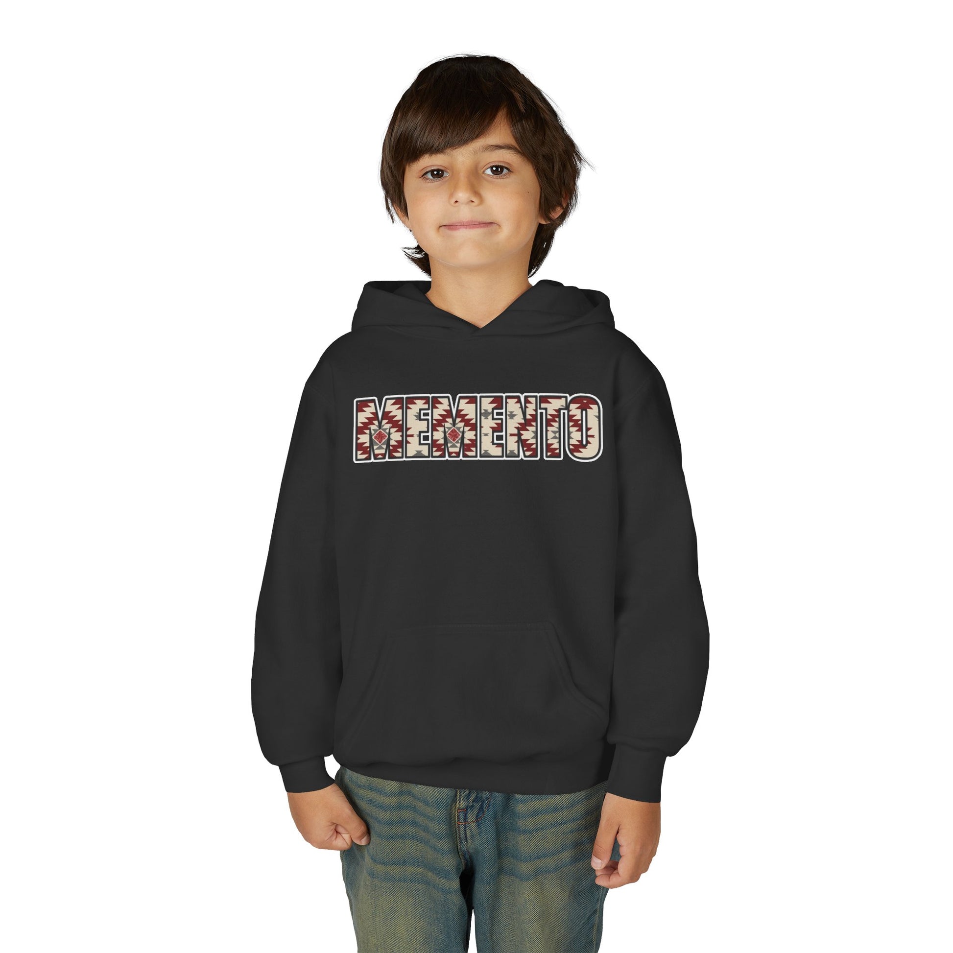 "MEMENTO" Aztec Logo Pullover - Memento Mori Clothing