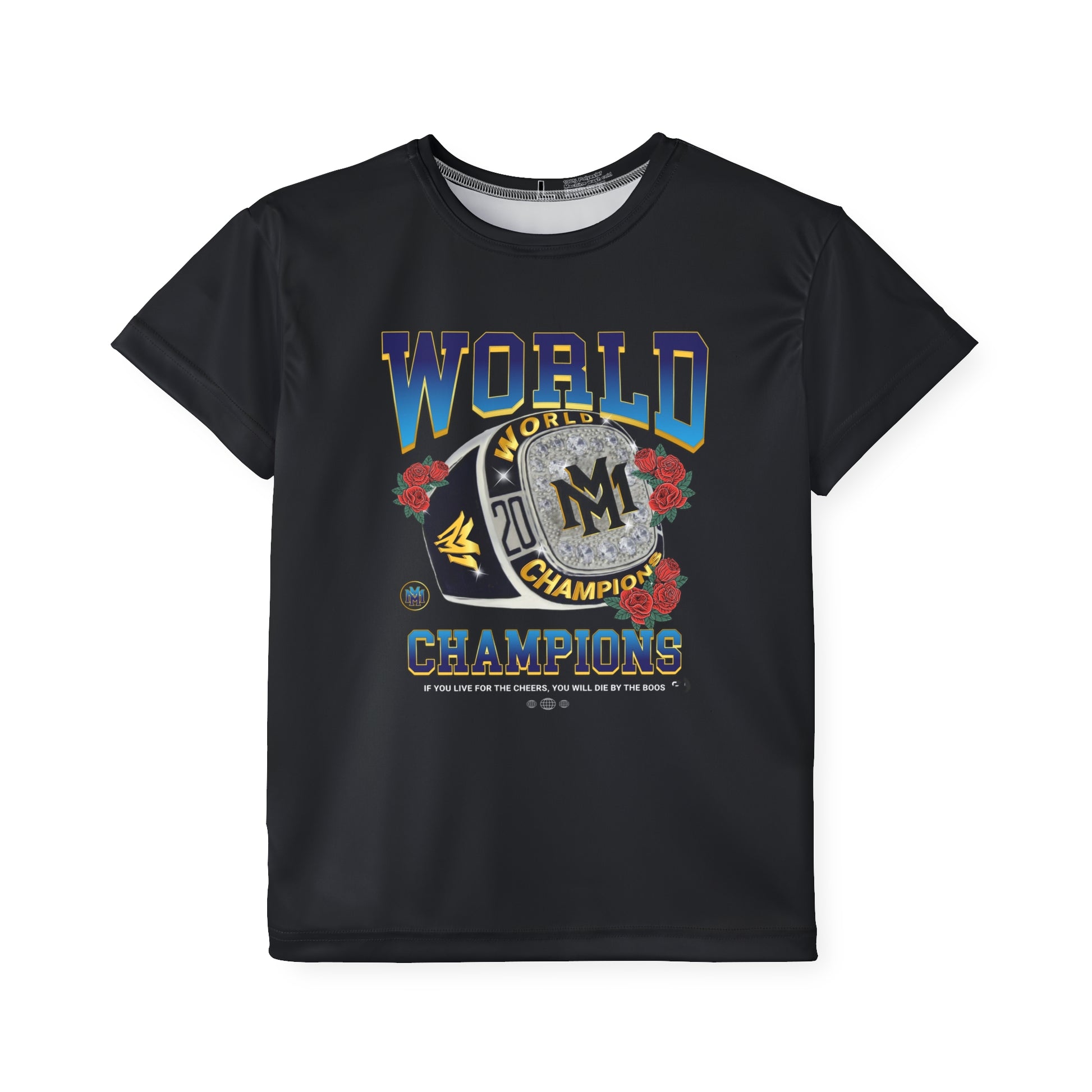Kids Sports Jersey - World Champions Design for Young Athletes - Memento Mori Clothing