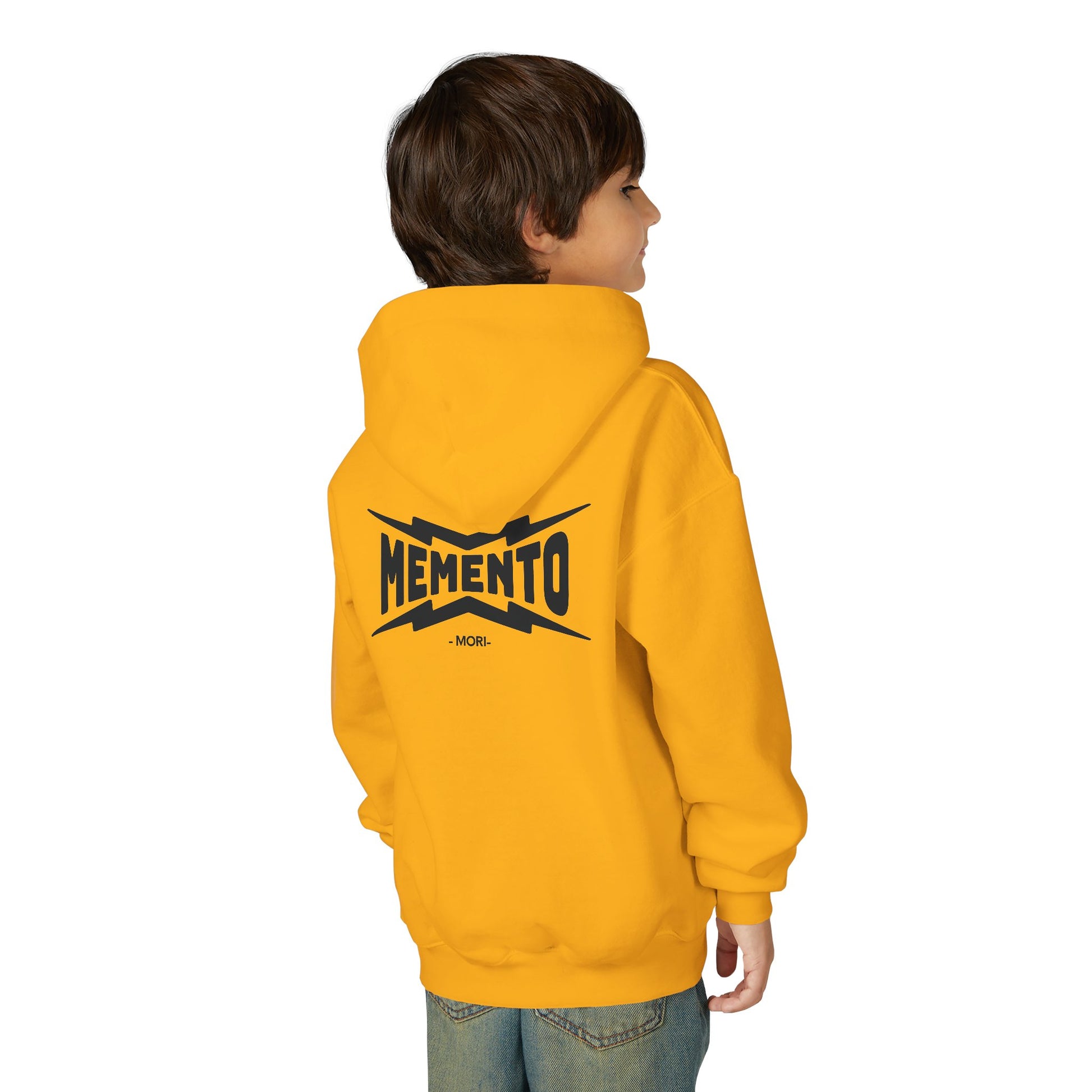 Kids Memento Ravens Hoodie — Youth Hooded Sweatshirt - Memento Mori Clothing