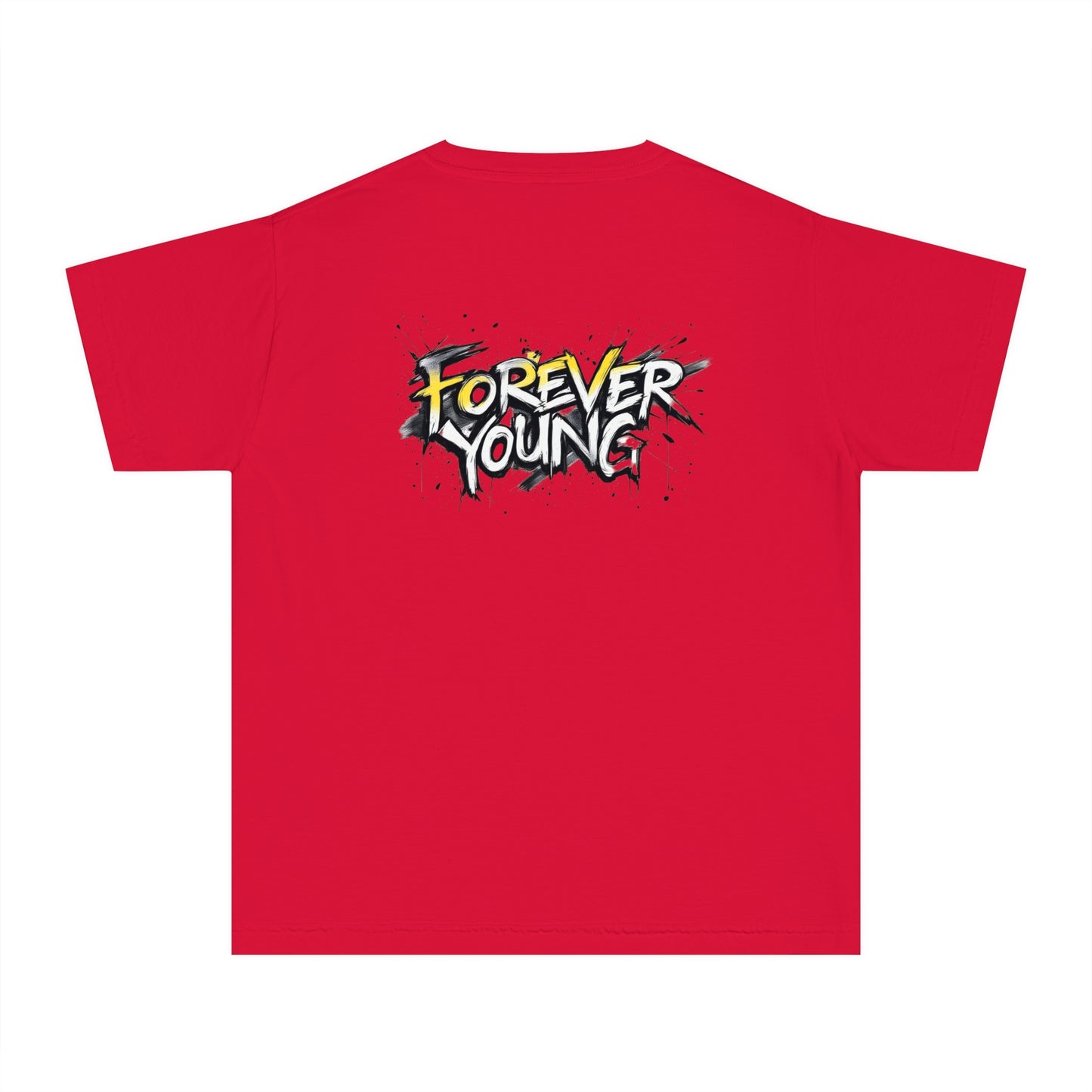 Youth Midweight Tee - Memento Forever Young Graphic T-Shirt - Memento Mori Clothing