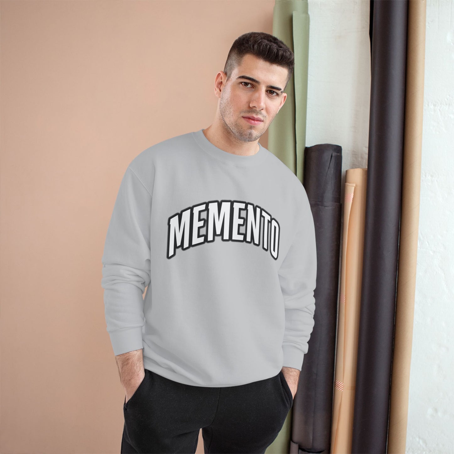 Champion Crewneck Sweatshirt — Memento Essential Everyday Comfy Pullover
