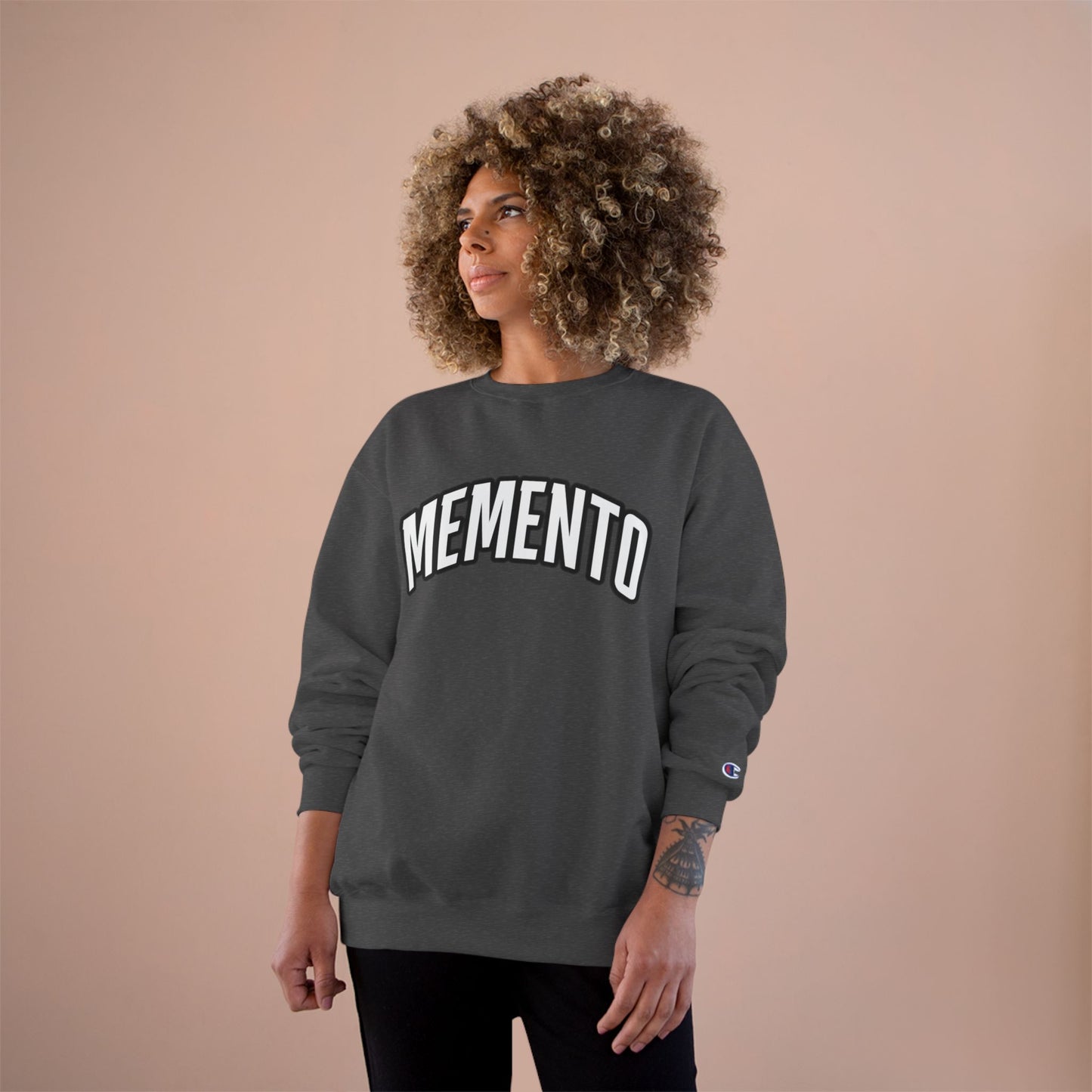 Champion Crewneck Sweatshirt — Memento Essential Everyday Comfy Pullover