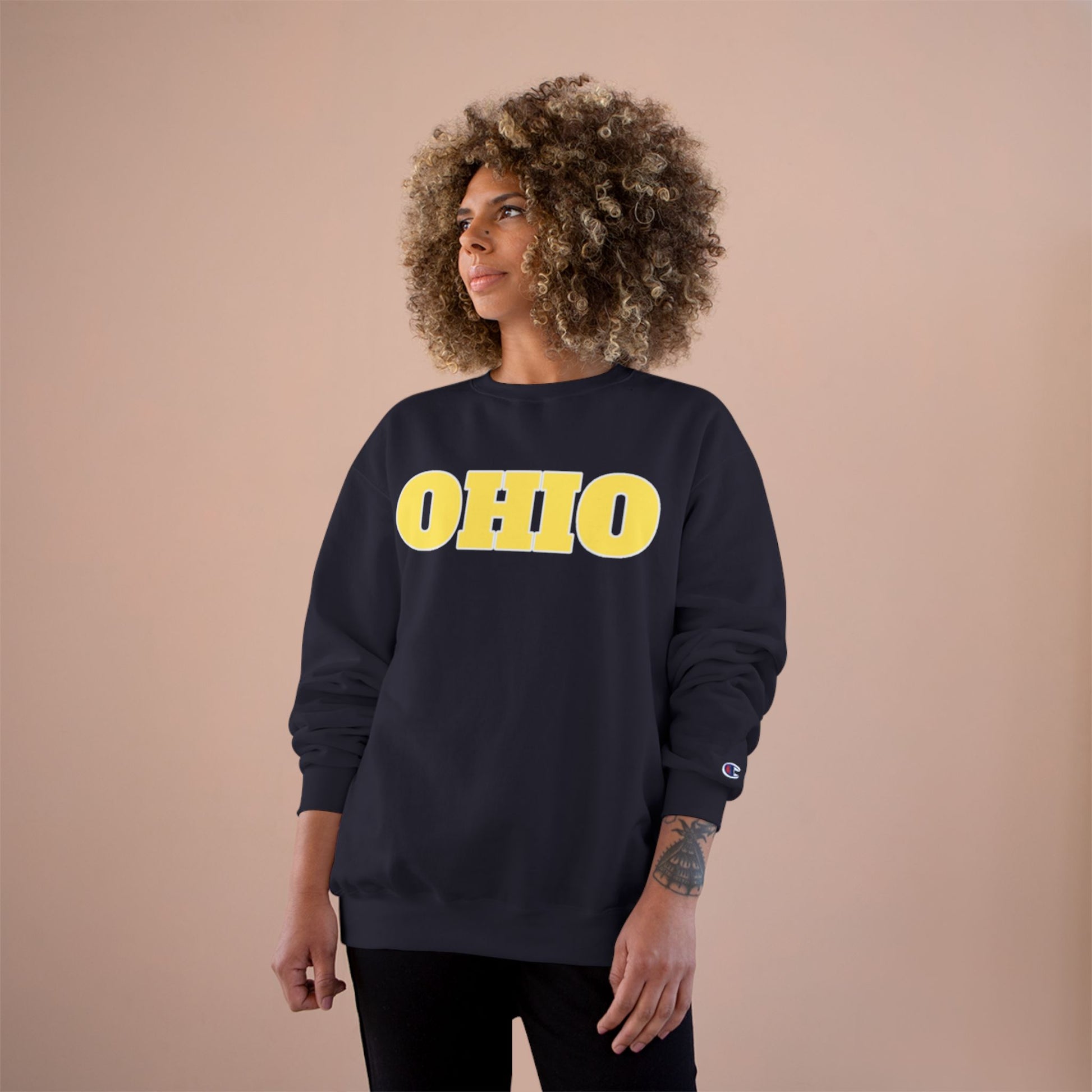 O-H-I-O Champion Sweatshirt - Memento Mori Clothing
