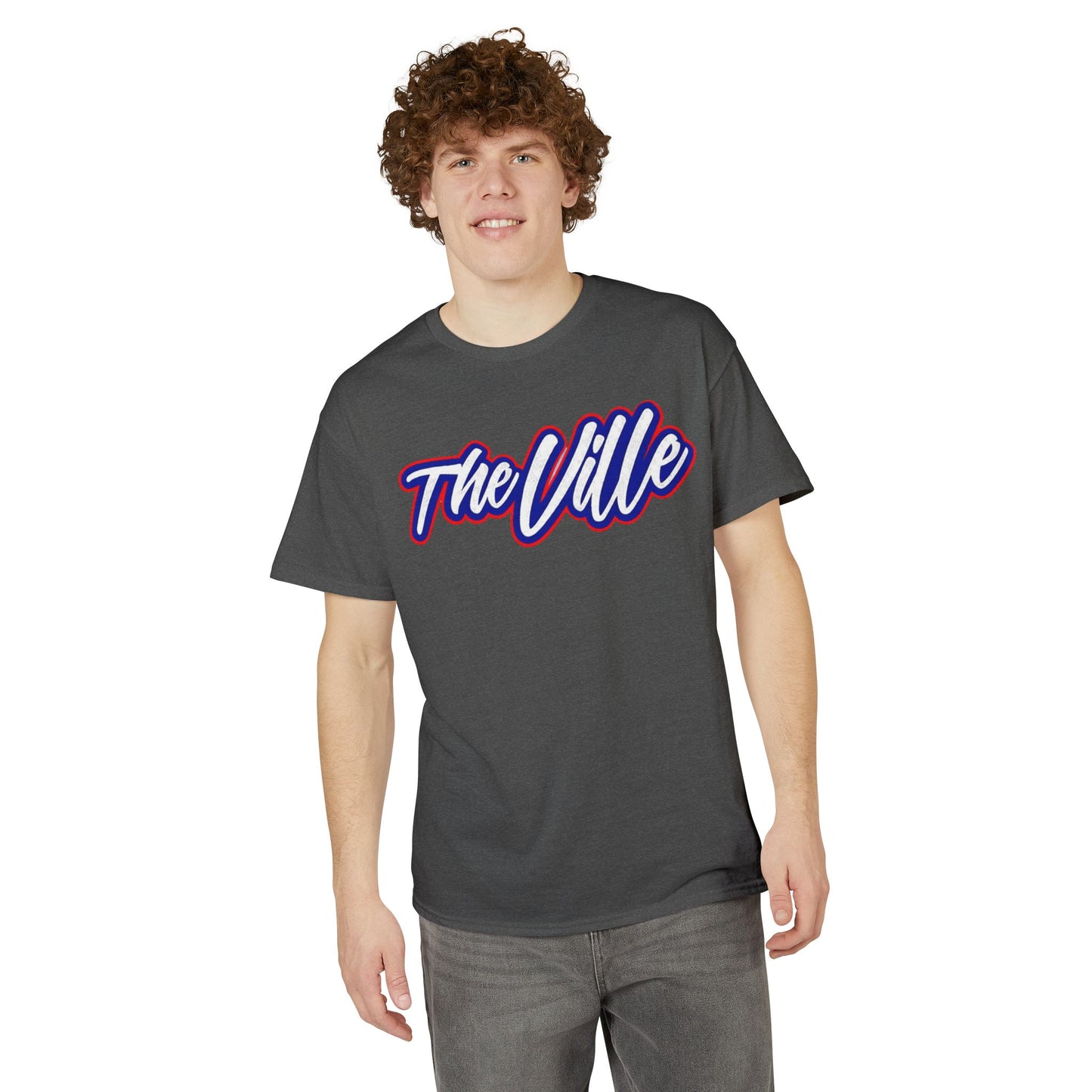 The Ville Script T-Shirt — Retro Athletic Graphic Tee