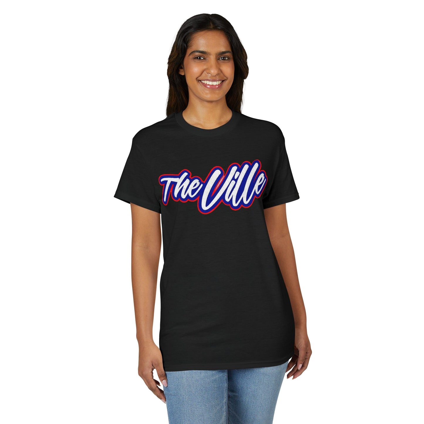 The Ville Script T-Shirt — Retro Athletic Graphic Tee