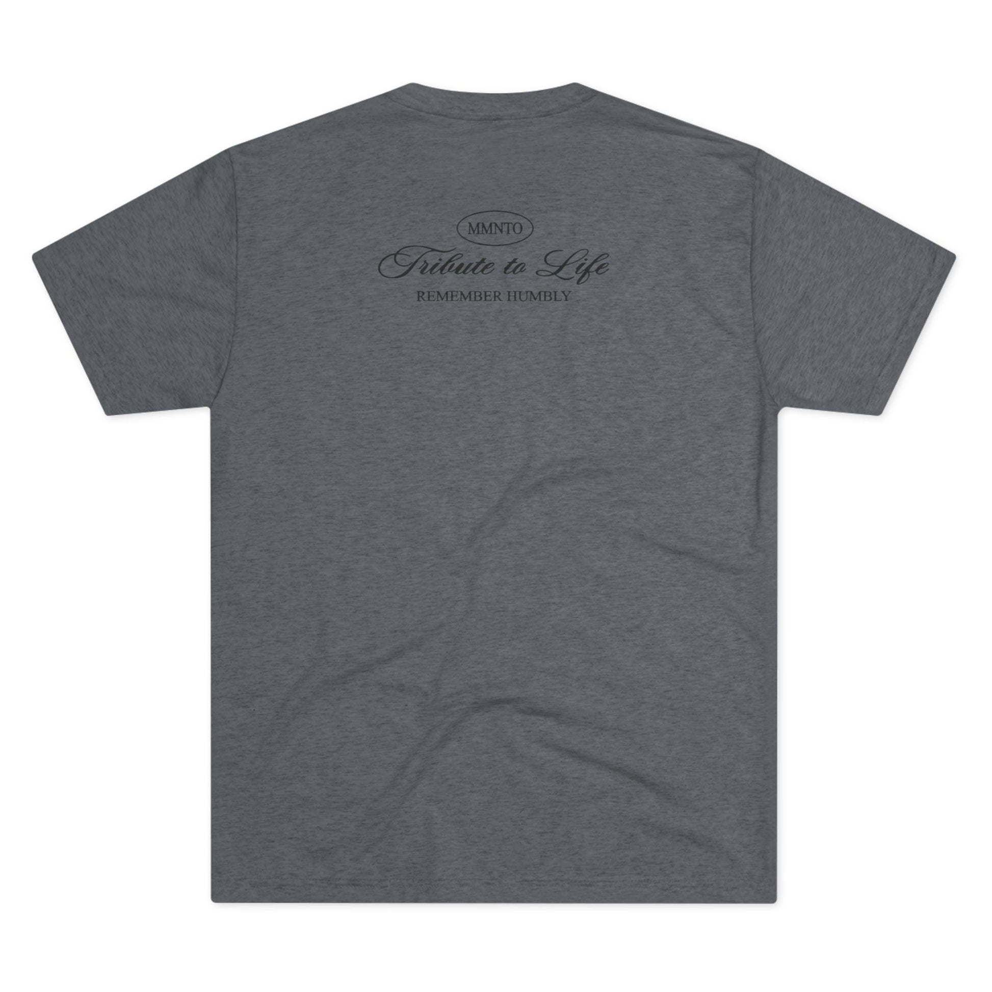 Blessed Unisex Tri-Blend Crew Tee - Memento Mori Clothing