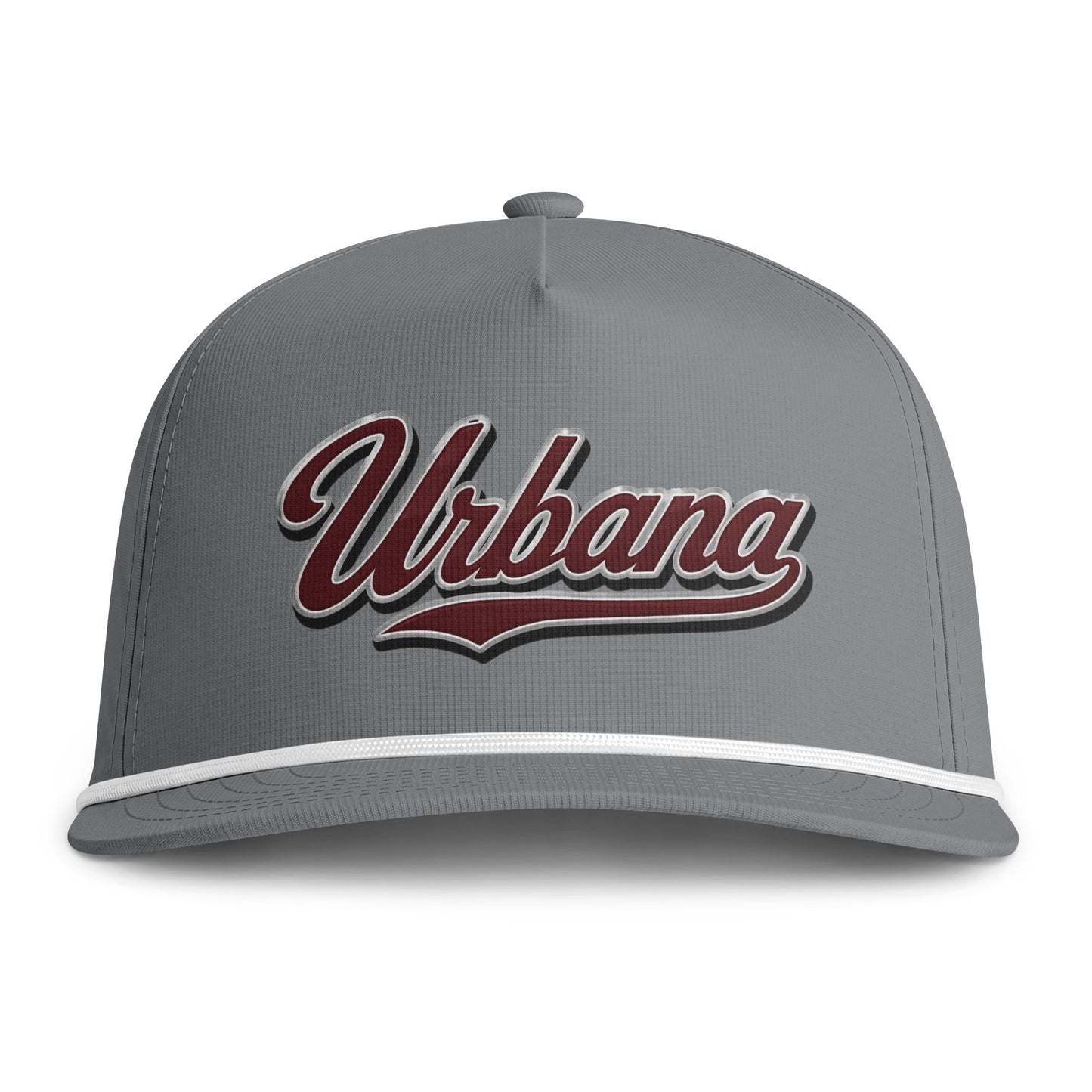 Urbana Rope Cap — Vintage Script Baseball Hat
